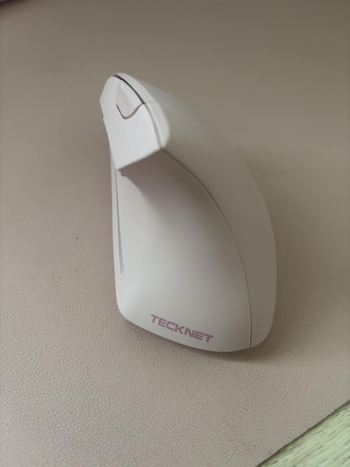 TECKNET Ergonomic Mouse, 4800 DPI Wireless Bluetooth Vertical, 3-Device customer photo 1