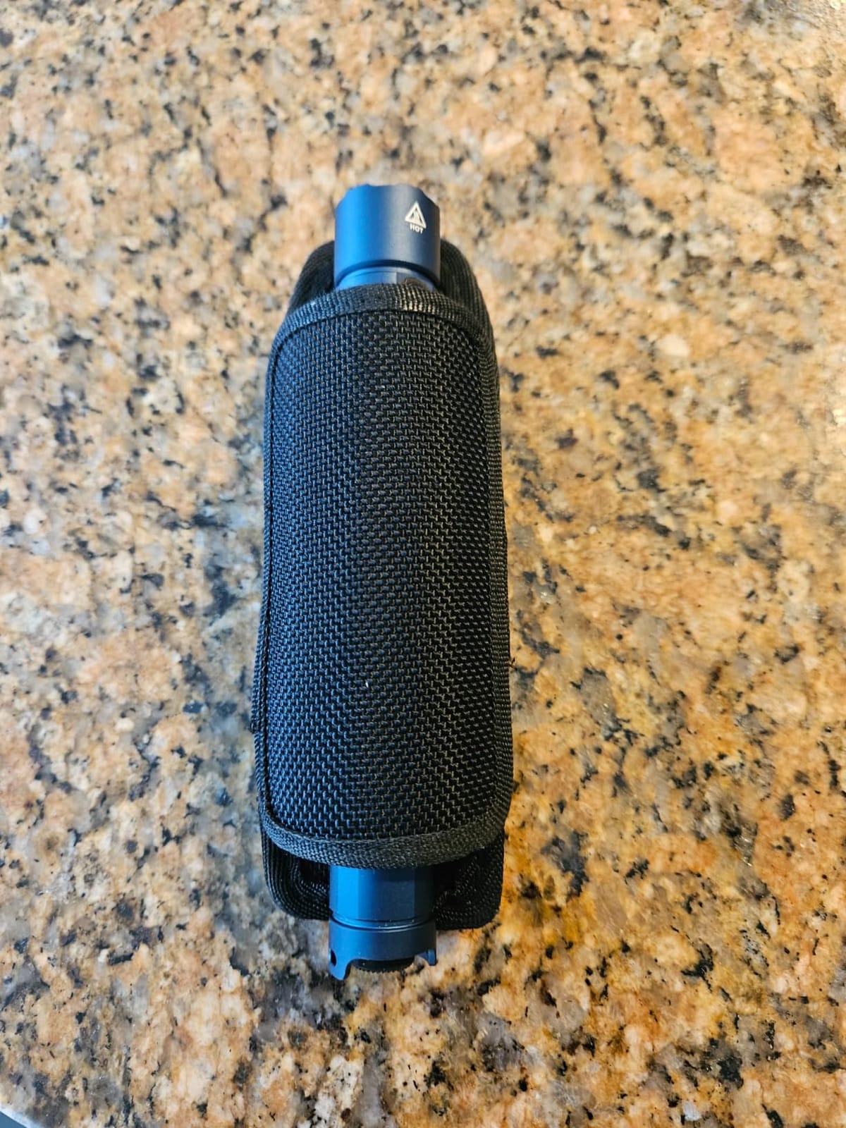 ACEBEAM TAC 2AA EDC Tactical Dual Modes Flashlight, 1400 High Lumens Light | Dual Switch Pocket LED Flashlight, IP68 Super Bright Small Flash Light for Emergency, Camping, Home, Outdoor(SFT-25R HI) customer photo 1