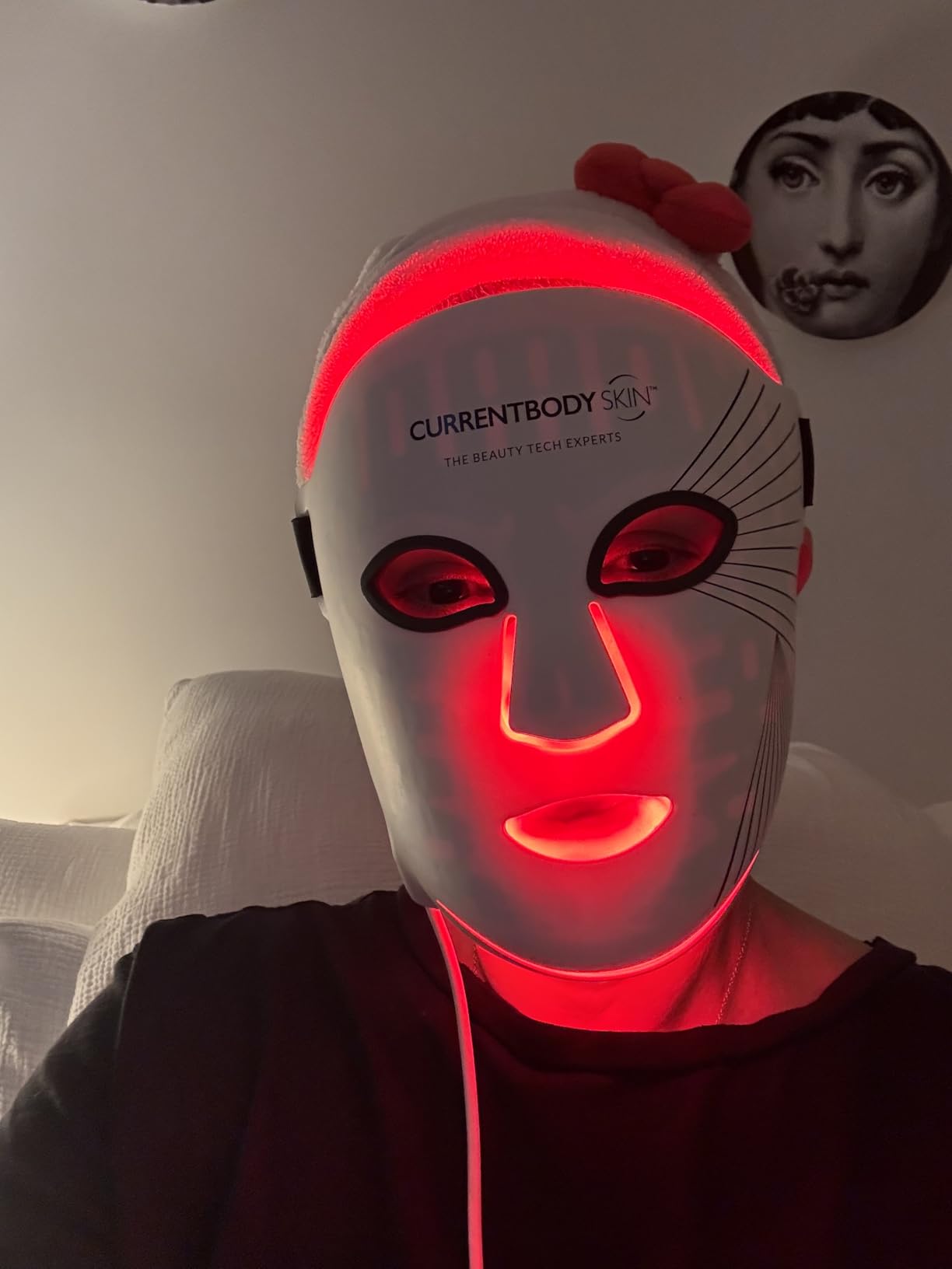 CurrentBody Skin Red Light Therapy LED Face Mask: Series 2 customer photo 1