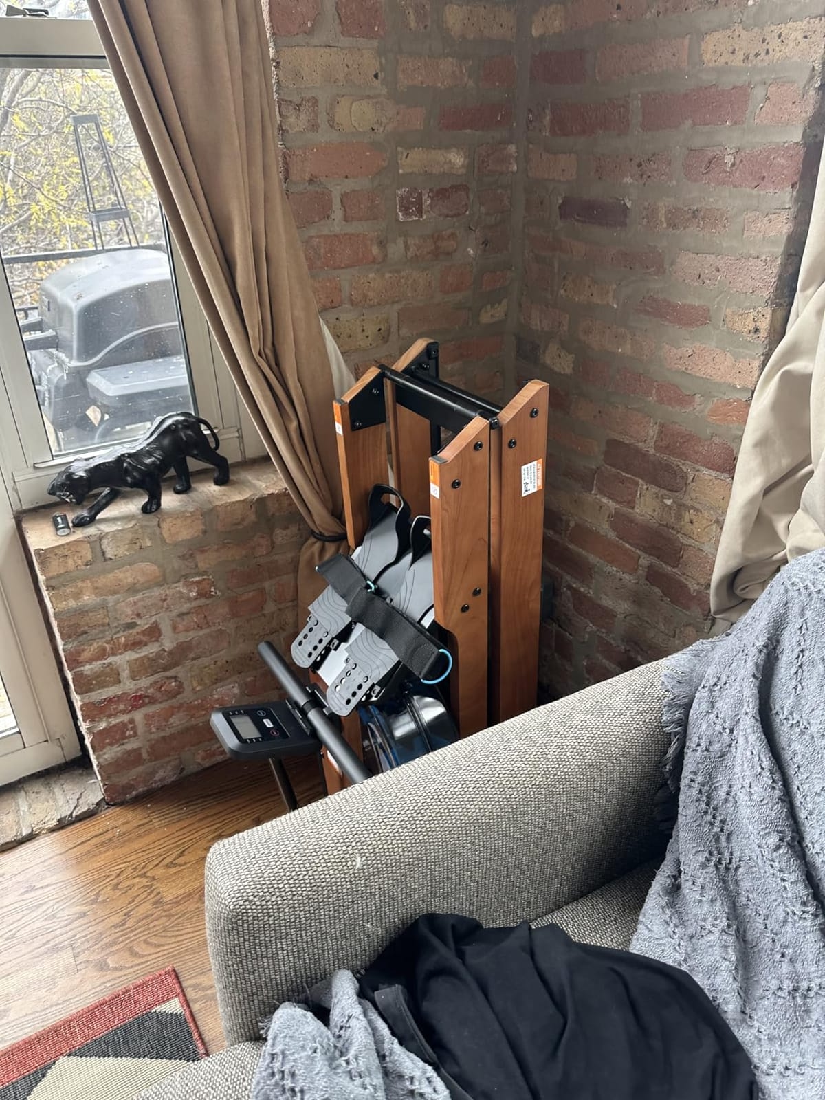 MERACH Water Rowing Machines for Home, Foldable Row Machine with 400LBS Weight Capacity customer photo 2