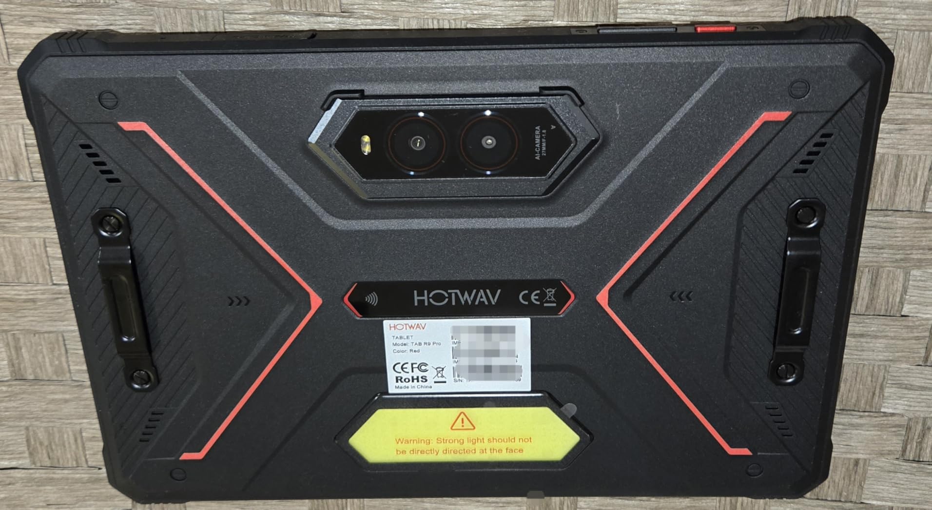 HOTWAV R9 Pro Rugged Tablet Android 14-2K 11'' 20080mAh Waterproof Tablet customer photo 1