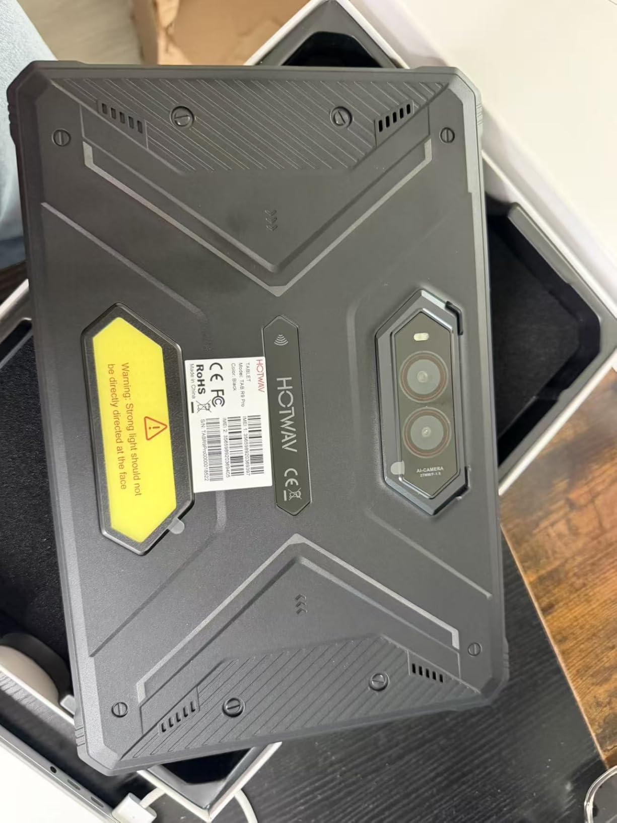 HOTWAV R9 Pro Rugged Tablet Android 14-2K 11'' 20080mAh Waterproof Tablet customer photo 2
