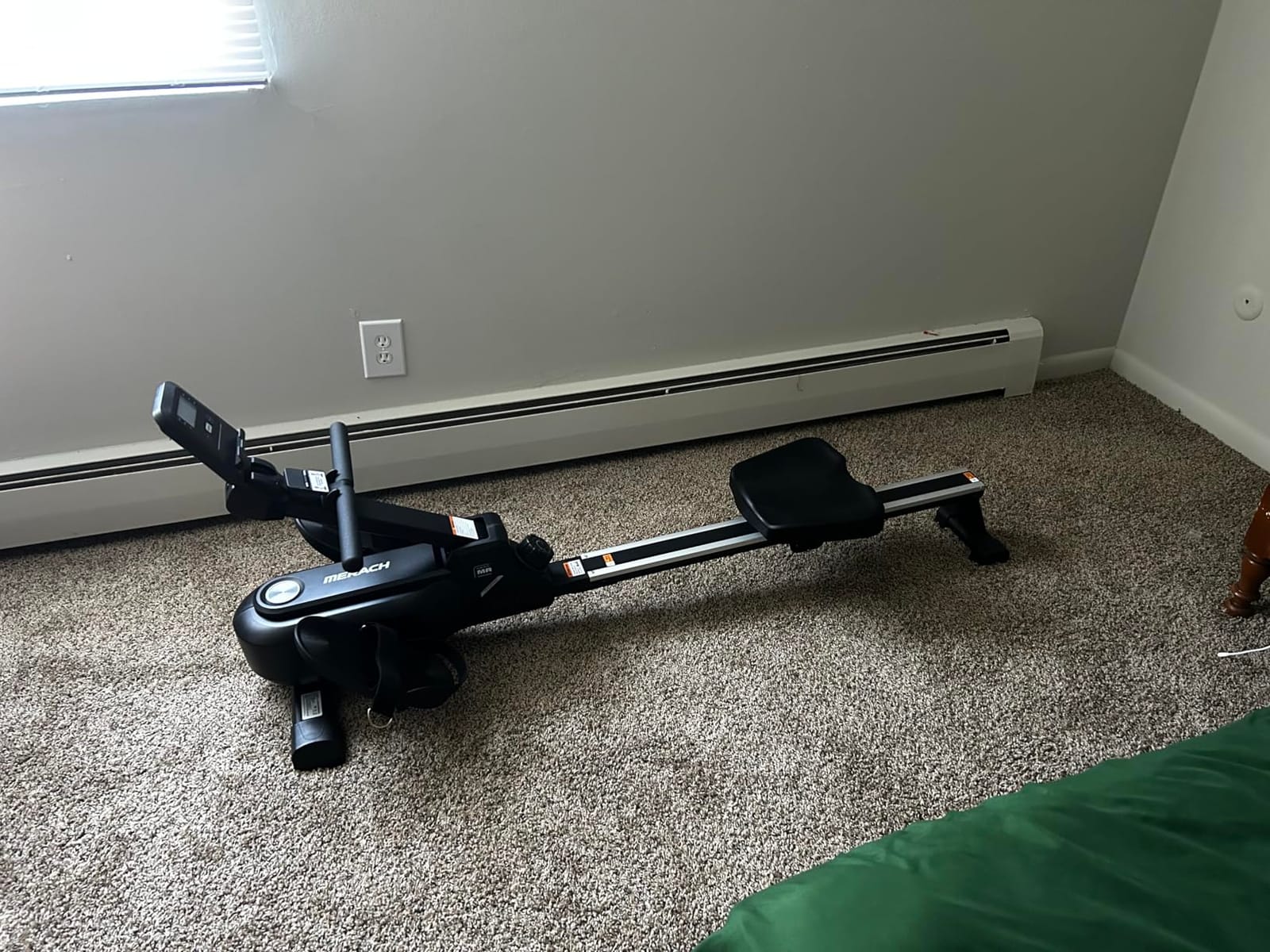 MERACH Foldable Rowing Machines for Home, Magnetic Rowing Machine with 16-Level, Compact Row Saves 20% Space, 350 LBS Load Capacity, Free MERACH App and 1000+ Champion Coaching Course & Games customer photo 1