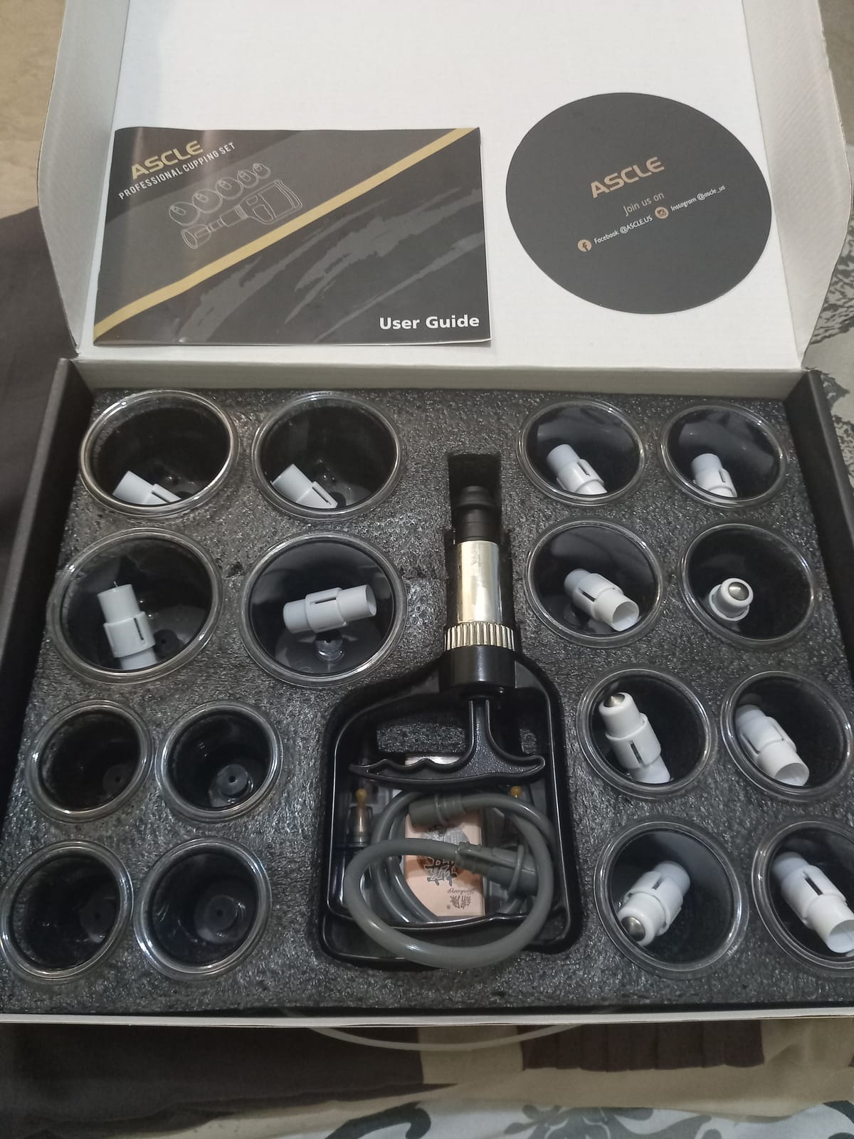 Premium Cupping Set, Heatproof Shockproof Cups, Carrying Case, 12-Cup customer photo 2