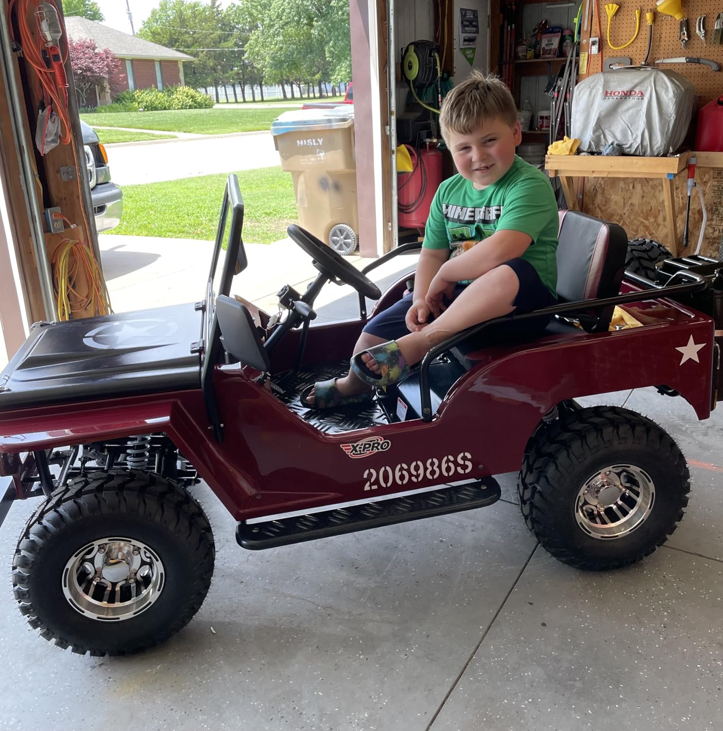X-PRO Ranger 150 Go Kart with 3-Speed Semi-Automatic Transmission w/Reverse, Big 18