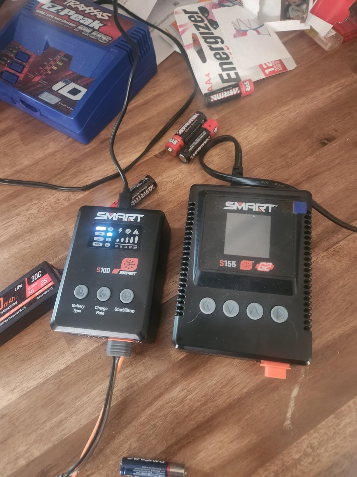 Spektrum Smart Powerstage Bundle: 1400mAh 2S 30C LiPo Battery (IC2) / S100 Charger / 65W Power Block/Adapter, SPMXPSS215 customer photo 1