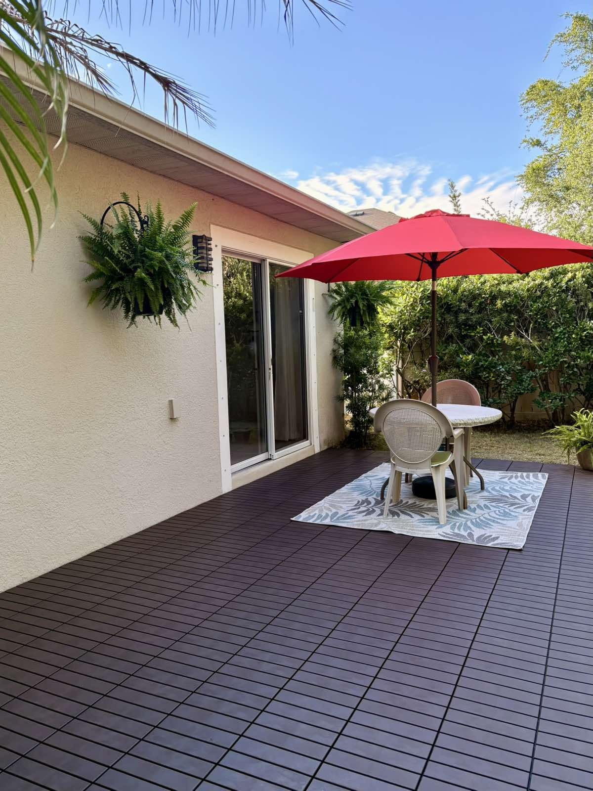 Interlocking Deck Tiles Outdoor Waterproof, Composite Patio Flooring customer photo 2