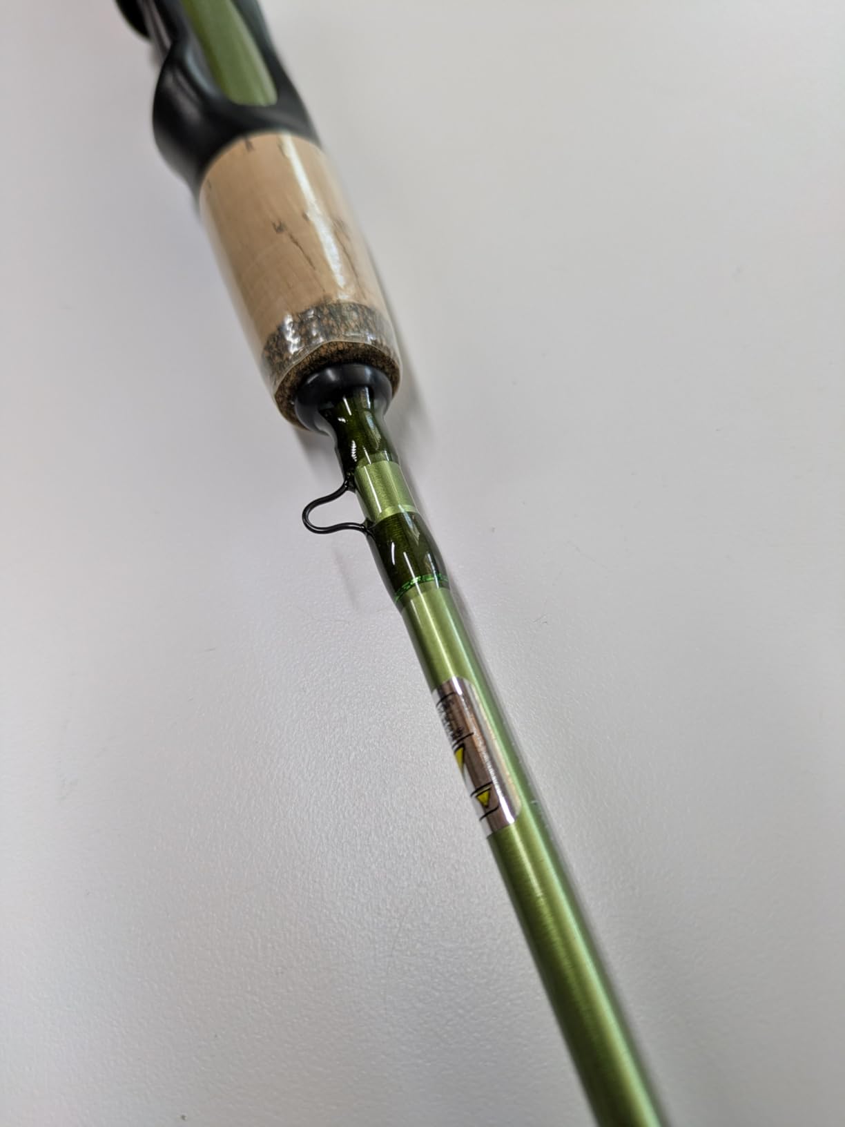 LITTMA Wild Streams Ultralight Spinning&Casting Trout Rod, 2-Piece Fishing Rod for Crappie, Panfish & Micro Fishing, Green Carbon Fiber Blank with Cork Handle, 5’6”/6’/6’6”/7’ customer photo 1