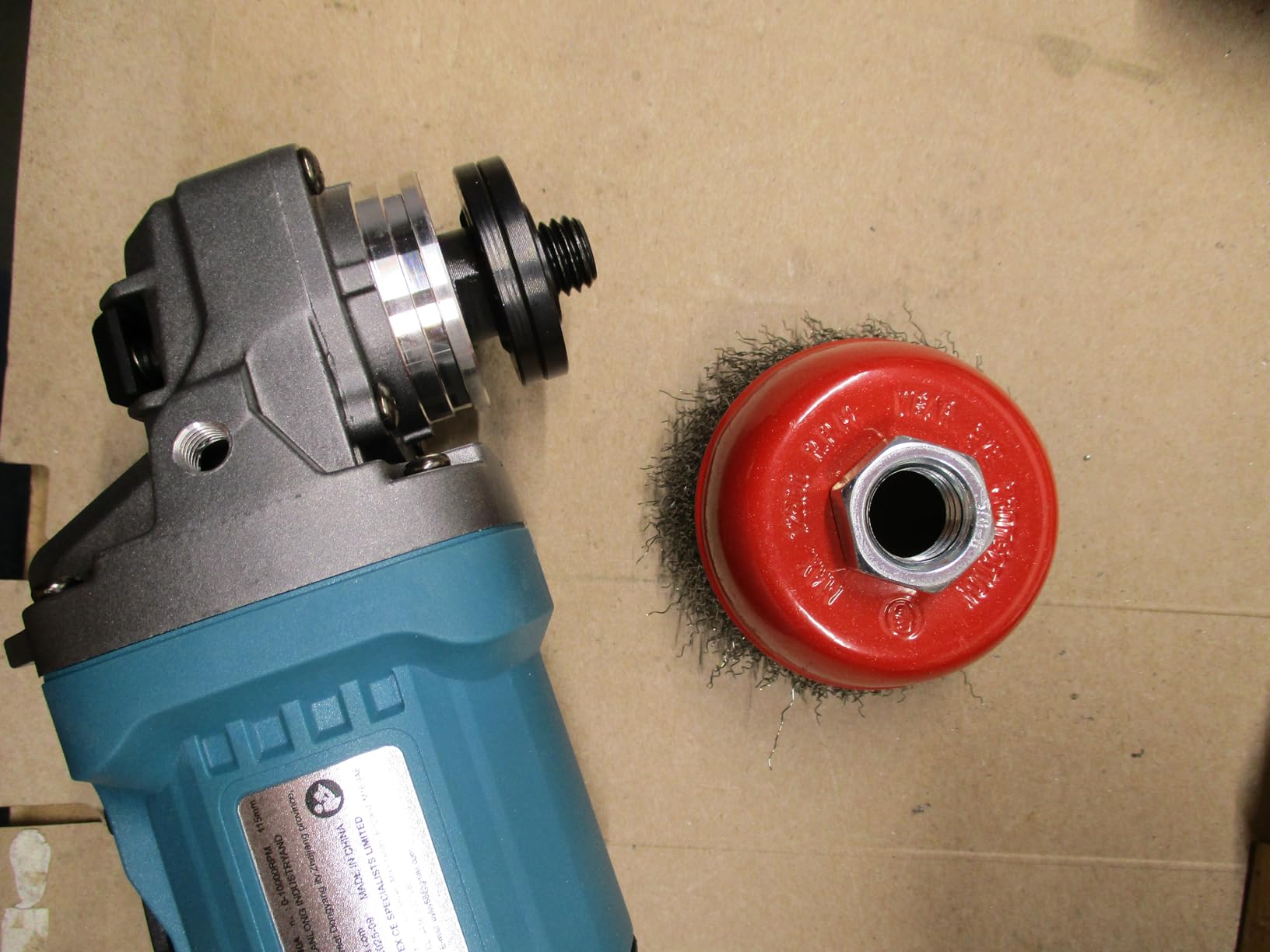 SEESII Cordless Angle Grinder 4-1/2 Inch, 10000RPM Brushless Motor customer photo 1