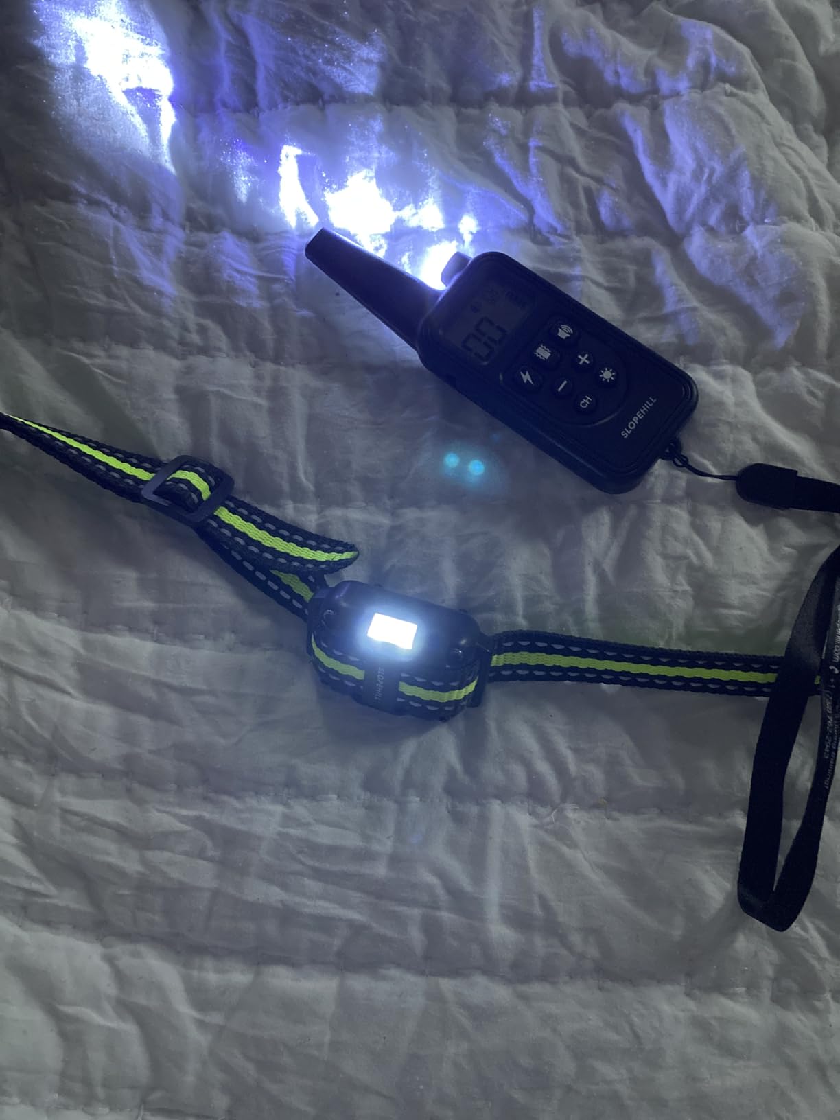 Dog Shock Collar with Remote Control - Rechargeable Dog Training Collar, IPX7 Waterproof E Collar for Dogs with 4 Safe Modes Flashlight Beep Vibration Shock Ideal for All Dog Sizes (8-150lbs) customer photo 1