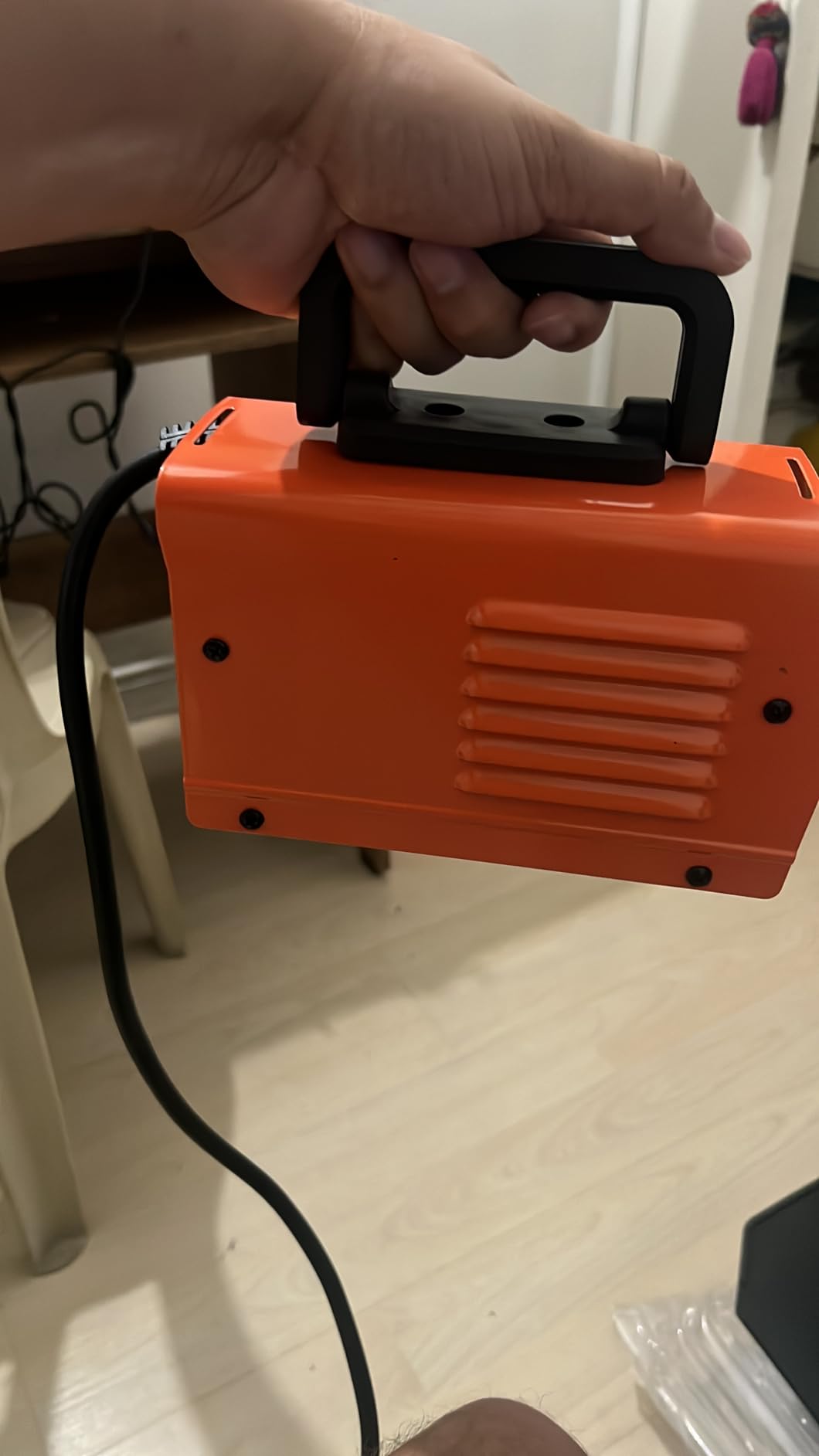 Mini Portable Welding Machine, MMA 250A 110V Stick Welder, IGBT Inverter Welder Machine, Hot Start, Arc Force, Anti-Stick, Small Welder for Beginners customer photo 1