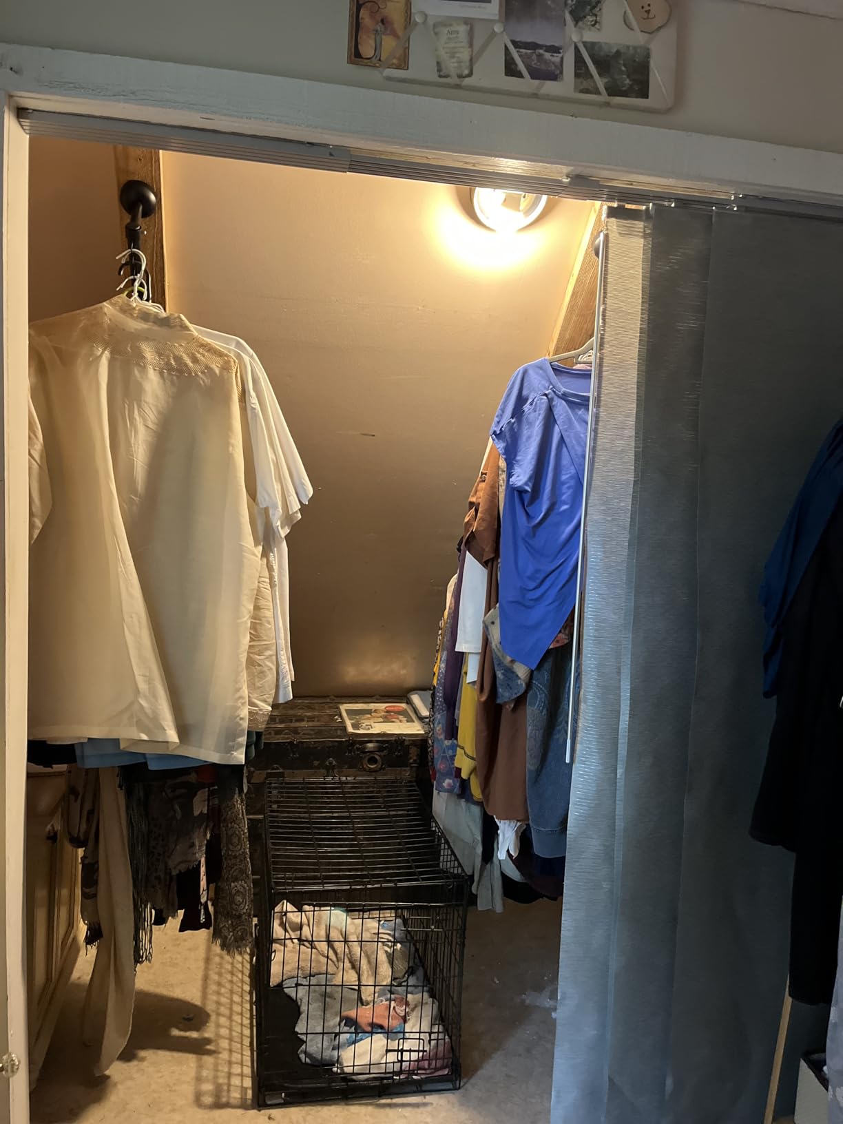 Wonderjune Closet Rail Hanging Closet Rod, 41