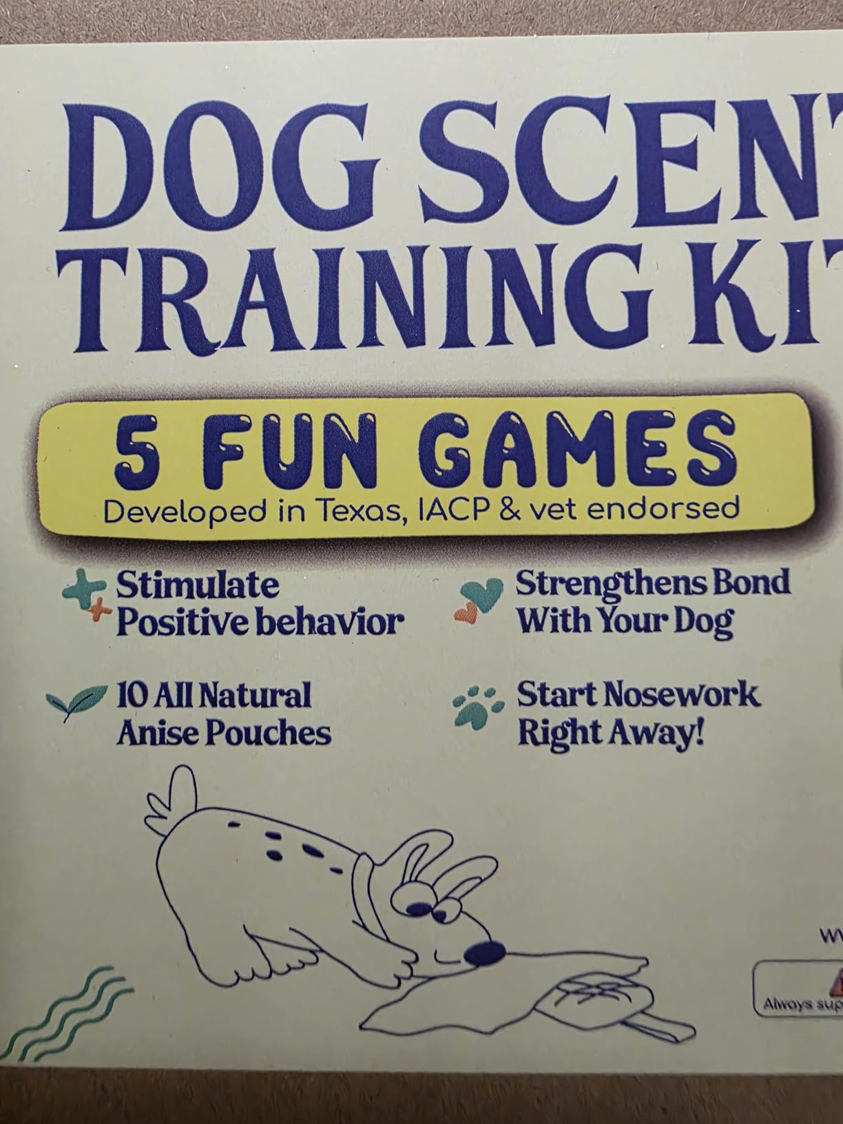 Race&Herd Original Dog Scent Training Kit, Scent Work Training Kit for Dogs - Nosework for Dog Mental Stimulation Agility Training Equipment for Dogs, Brain Games Smell Training Kit customer photo 1