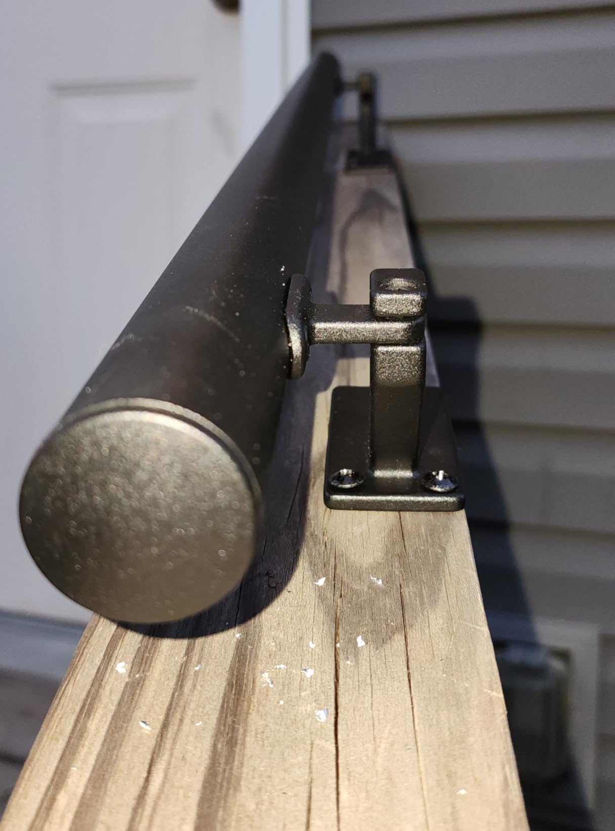 12 FT Handrails Kit for Indoor Outdoor Stairs,Modern Aluminum Handrail Set,1.4