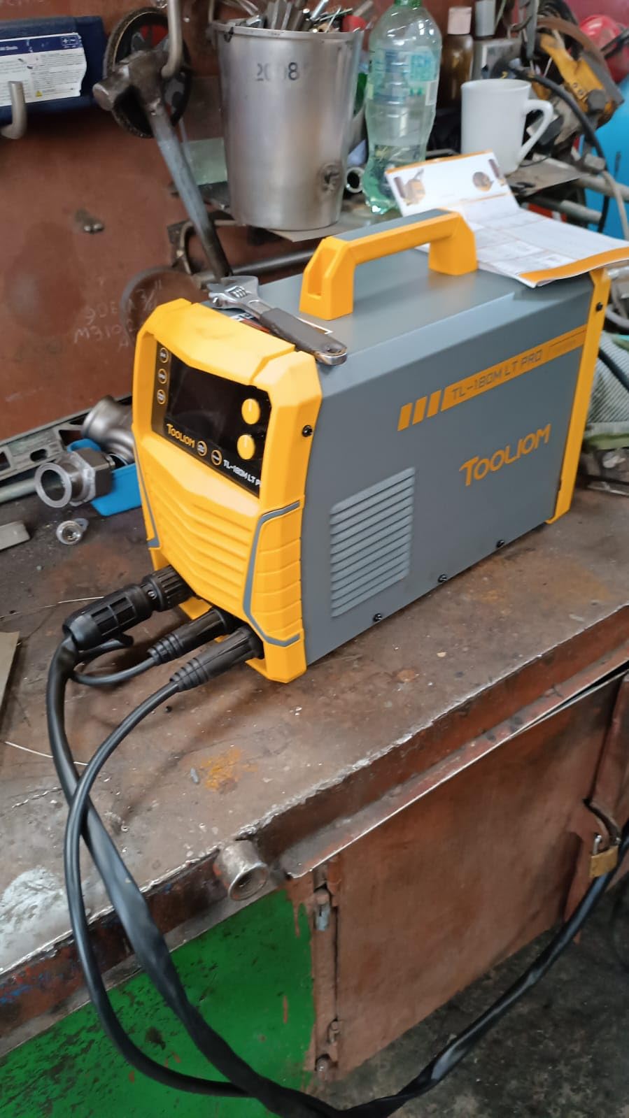 TOOLIOM 180A 110/220V 4-in-1 MIG Welder Kit with Lift TIG Torch, Smart Synergic Setup customer photo 1