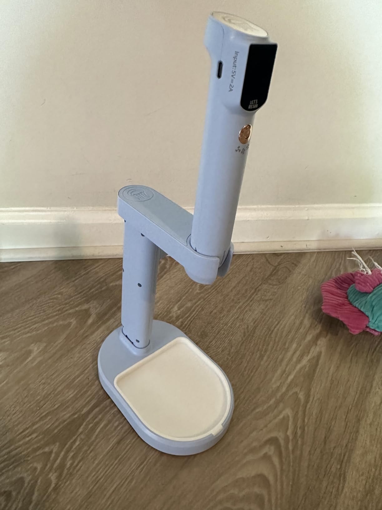 LET'S RESIN Rechargeable Resin Mixer with Stand, Electric Epoxy Mixer customer photo 2