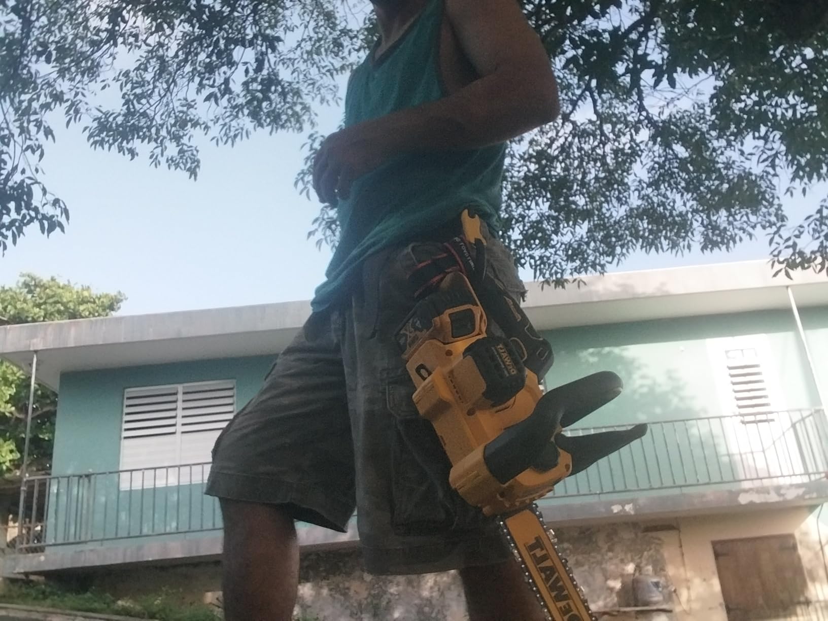 20V MAX 12 in. Cordless Battery Powered Chainsaw (Tool Only) customer photo 1