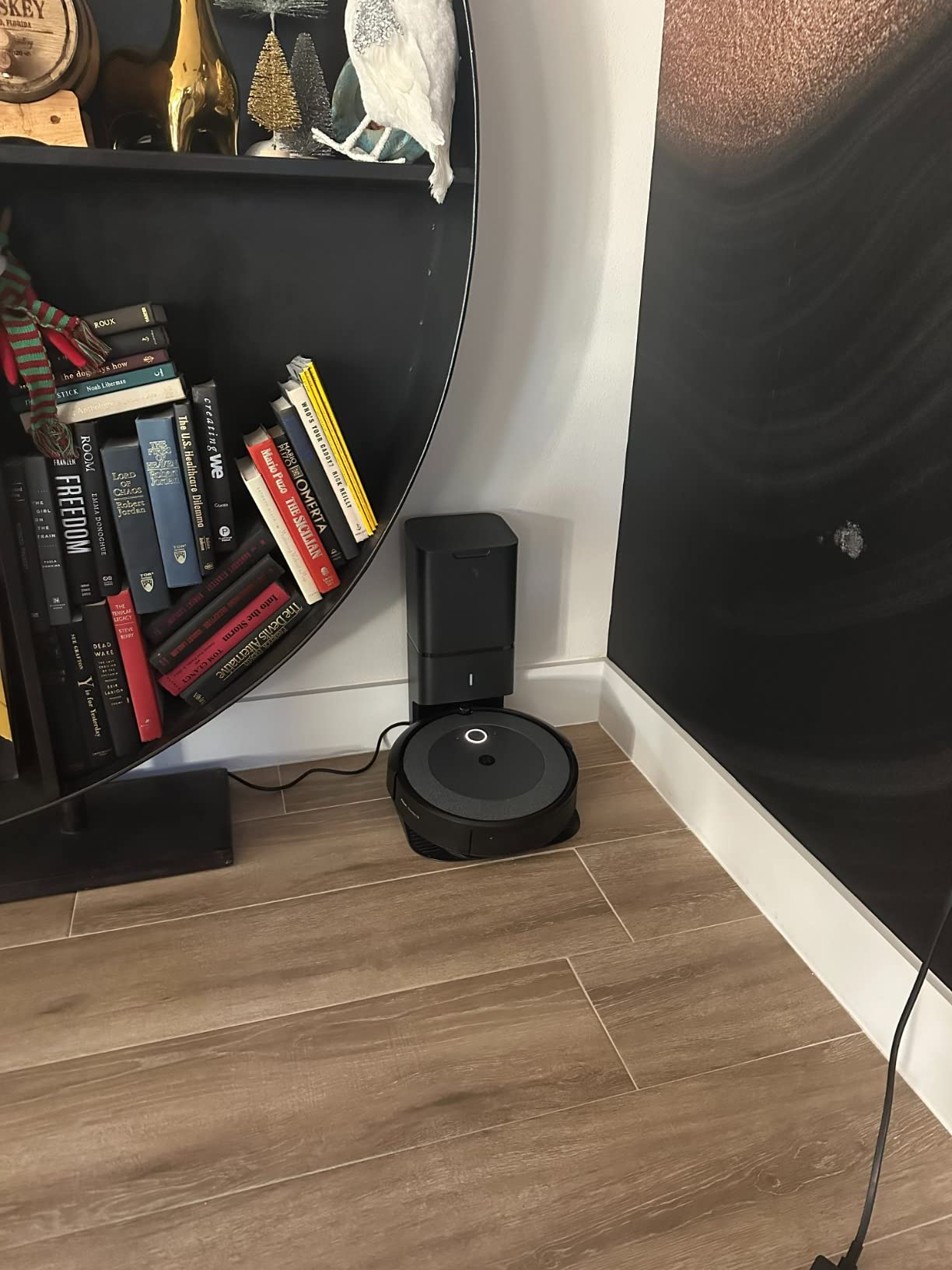 iRobot Roomba 105 Vac Robot Vacuum with AutoEmpty Dock - Self-Empties for 75 Days, Easy to use, Intense Power-Lifting Suction, LiDAR Navigation, Multi-Surface Cleaning, Cleans in Neat Rows customer photo 2