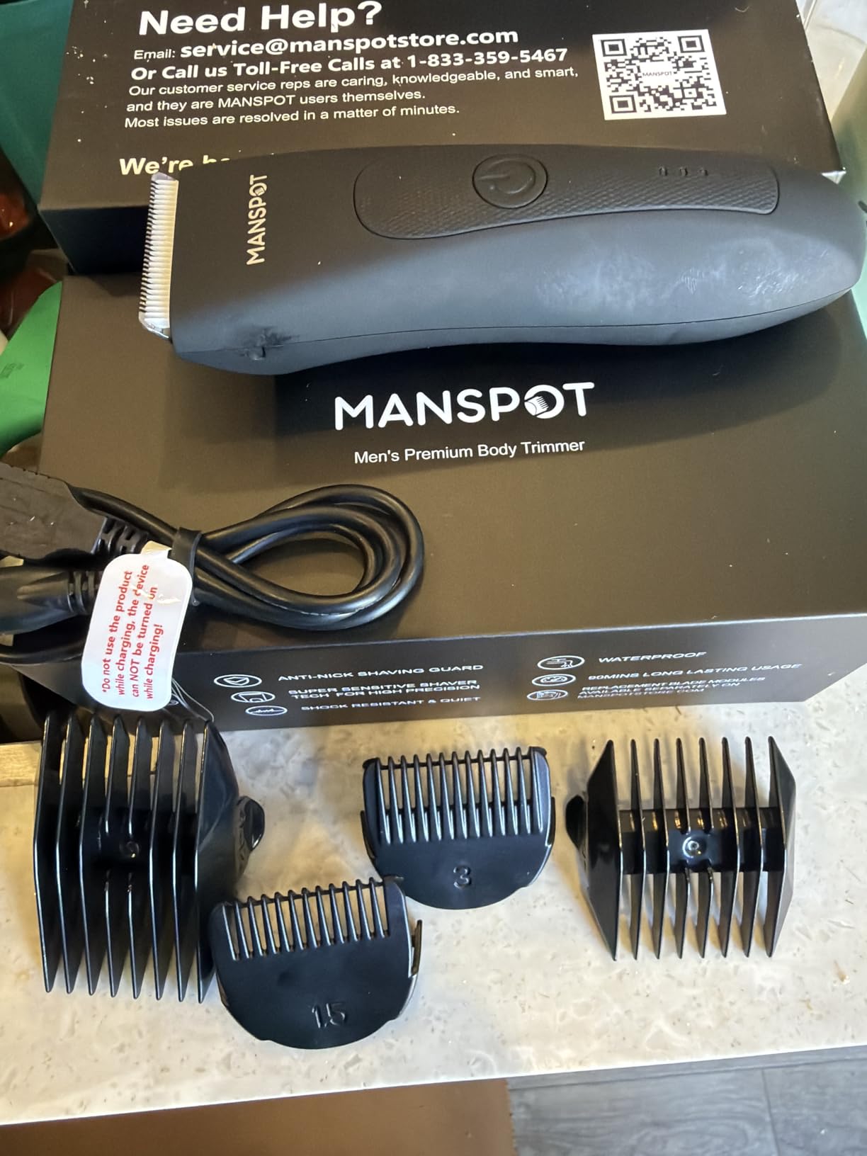 MANSPOT LADYSPOT™ Bikini Hair Trimmer for Women, Electric Body Shaving Sets customer photo 2
