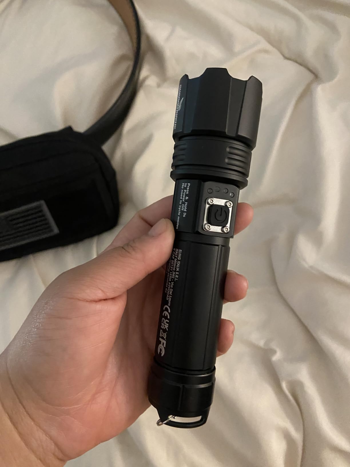 Flashlight 10000 High Lumens Rechargeable 30W Super Bright LED Flash Light | 5000ft Beam, 12H Long Lasting, USB C+A Charging, High Powered, Police Flashlight, for Home, Camping, Hiking, Emergency, Gift customer photo 1