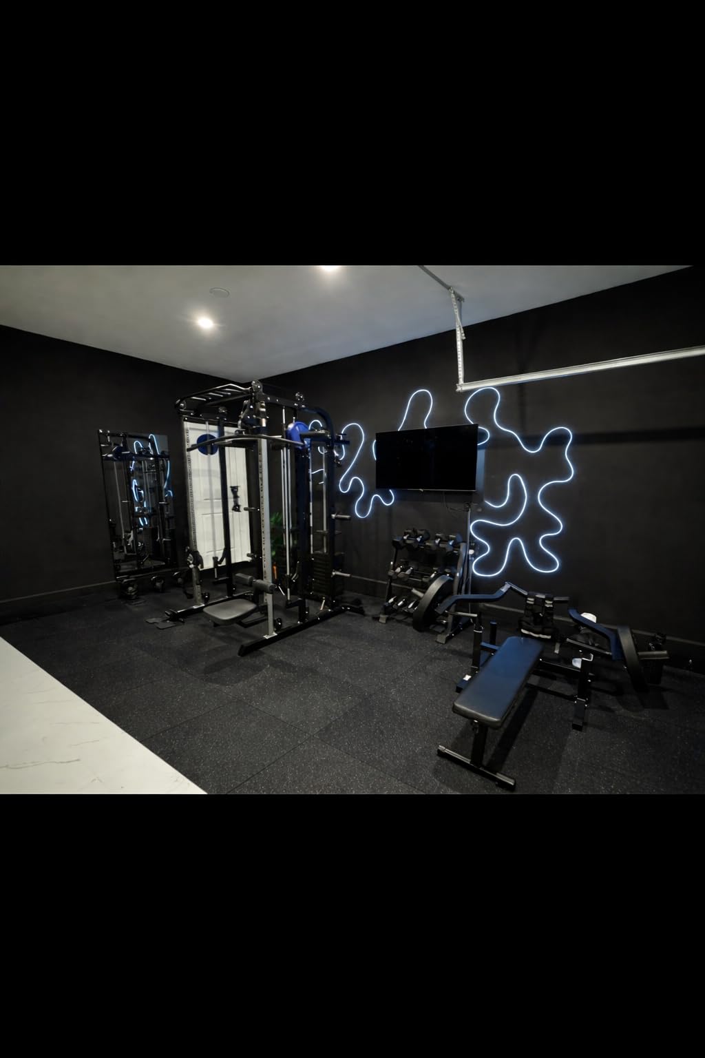 DONOW Smith Machine with Weight Stacks Home Gym System Cable Crossover | Multi Function, All in One, Heavy Duty, Lat Pulldown Bench, Hip Thrust Attachment, Smooth Smith Bar and Cable System customer photo 1