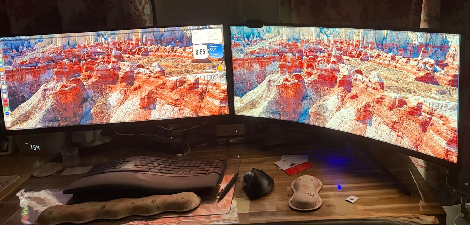 34-Inch Curved Ultrawide WQHD Gaming Monitor 3440 x 1440 R1500 up to 180Hz DisplayPort x2 99% sRGB 1ms, Machine Black 2025 (C345B Series) customer photo 1