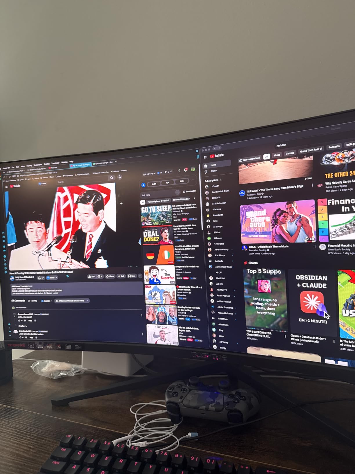 34-Inch Curved Ultrawide WQHD Gaming Monitor 3440 x 1440 R1500 up to 180Hz DisplayPort x2 99% sRGB 1ms, Machine Black 2025 (C345B Series) customer photo 2