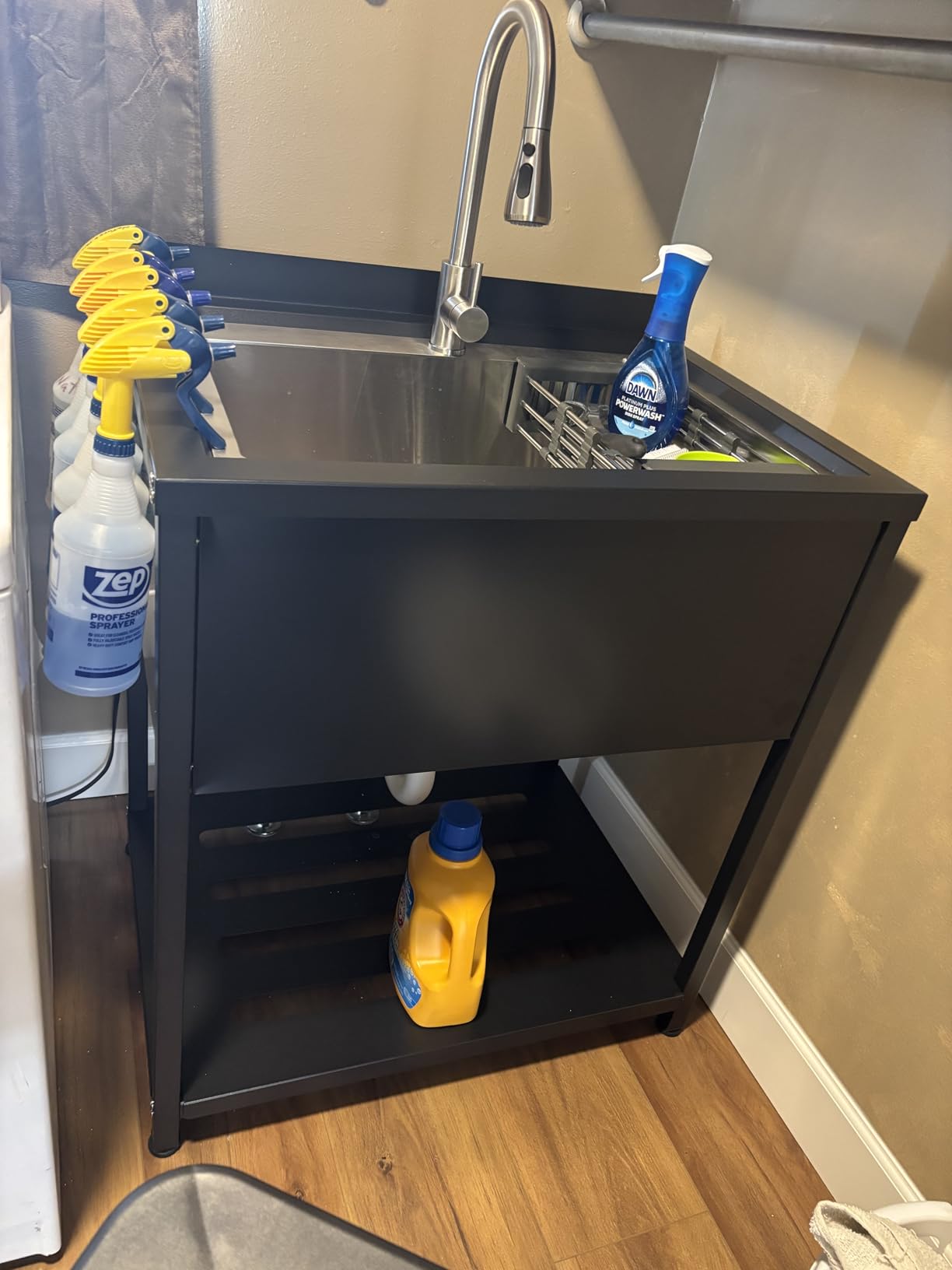 Stainless Steel Utility Sink, 30.8