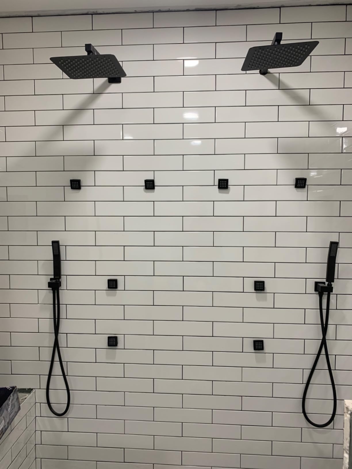 Shower System with Body Jets, Bostingner Four Modes Shower Faucet 12+6