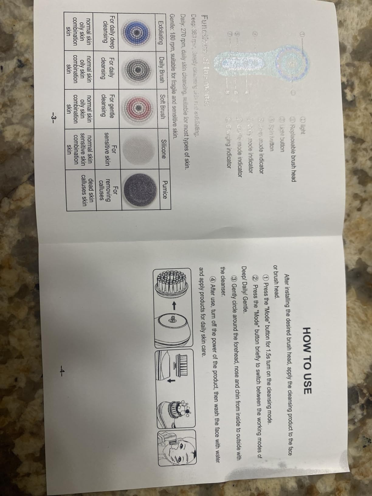 UMICKOO Rechargeable Rotating Face Scrubber customer photo 2
