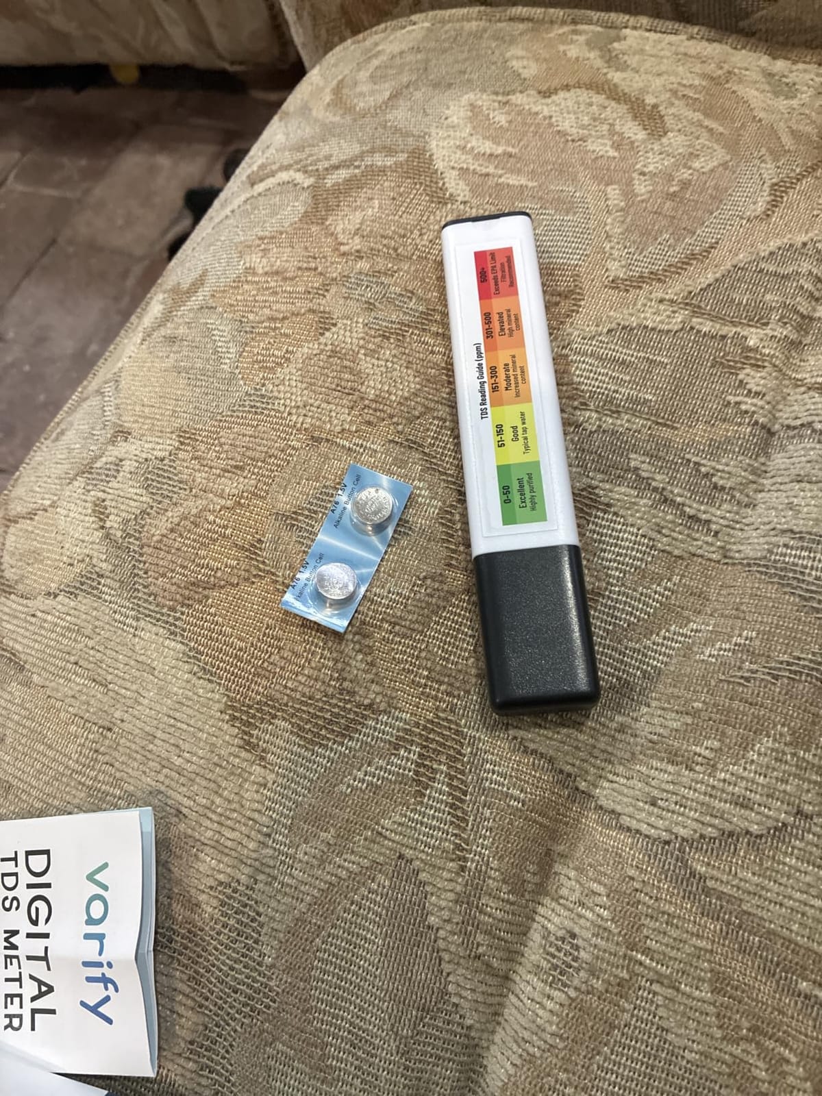 Varify TDS Meter Digital Water Tester for Drinking Water Instant 4in1 Test customer photo 1