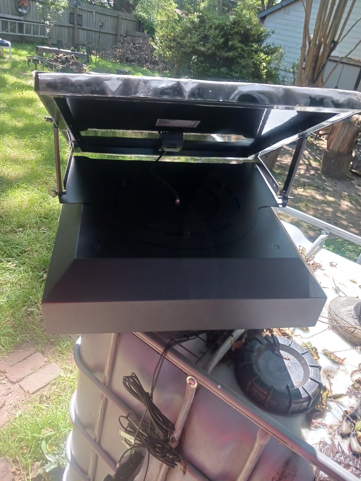 40W Solar Attic Fan with Thermostat, 12