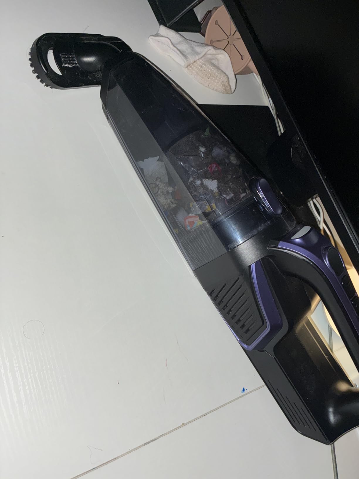Pet Hair Handheld Vacuum Cordless: 20000PA Rechargeable Car Vacuum Cleaner | High Power Vacuum with Motorized Brush and LED Light, Hand Vacuum Cleaner with Reusable Filter for Car, Home, Office & Pet customer photo 2