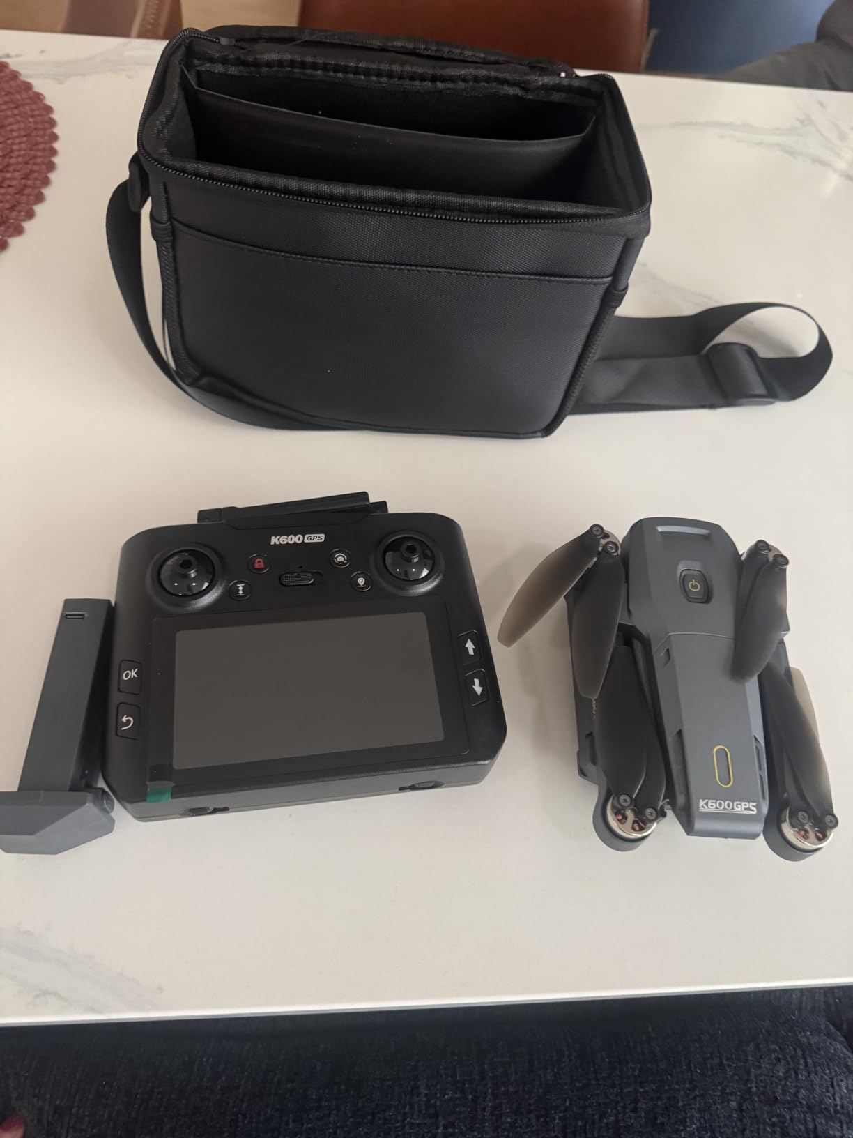 GPS Drone with EIS Camera 4.5 Inch LCD Screen on Controller, FPV Drones AI Track and Orbit Mode with Professional with Auto Return Follow Me for Adult Beginner, GPS Brushless Drone Long Range Circle Fly, Under 249g customer photo 2