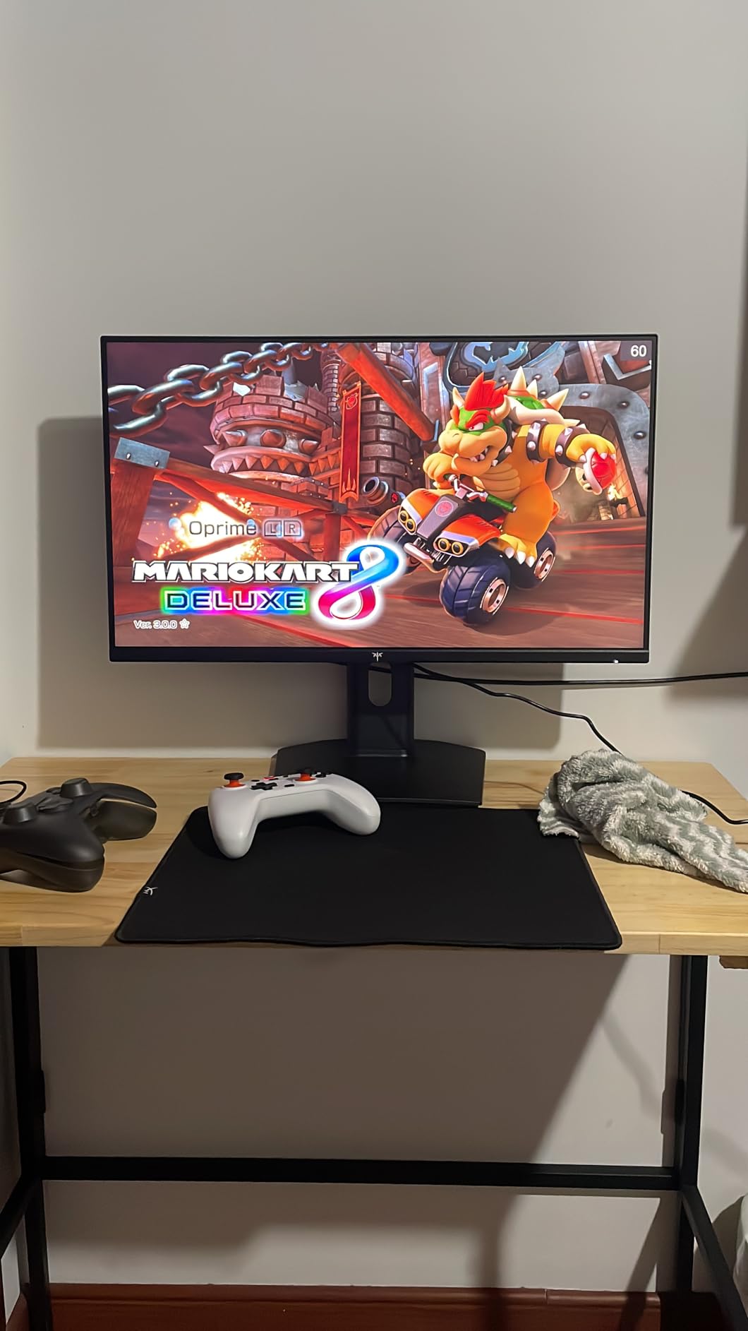 KTC 24 Inch Gaming Monitor 180Hz - 1440P Computer Monitors, Fast IPS H24T7 | 2K Vertical Monitor with HDR 400, Adaptive Sync, Up to 185Hz, HDMI & Display Port, Tilt Pivot Height Adjustable, Vesa Mount customer photo 2