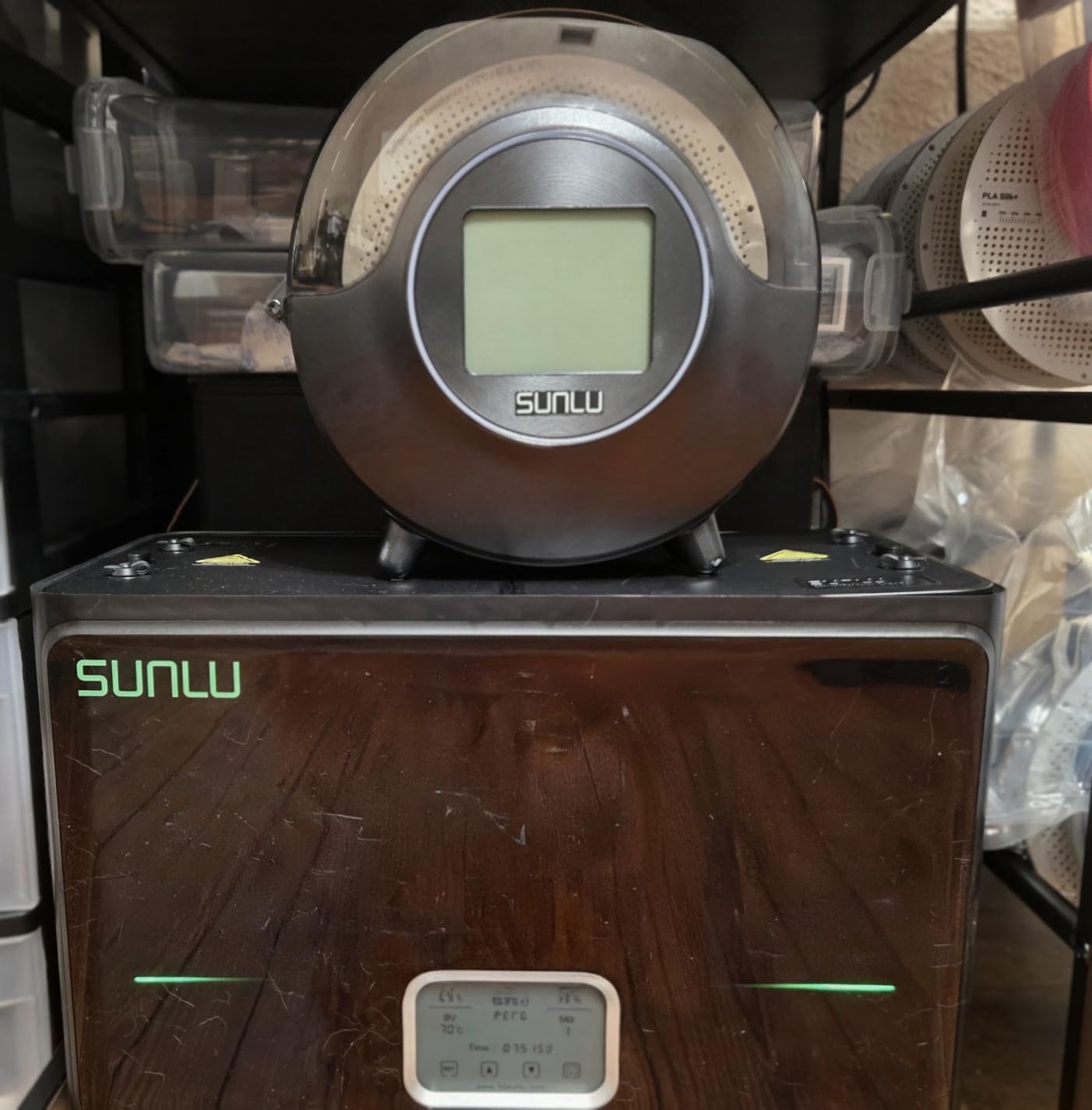 SUNLU S4 3D Printer Filament Dryer, 4 Spools Capacity, Black | Upgraded 3 Circulation Fans, 350W PTC Heater, 70C Max Temperature, Intelligent Humidity Control customer photo 2