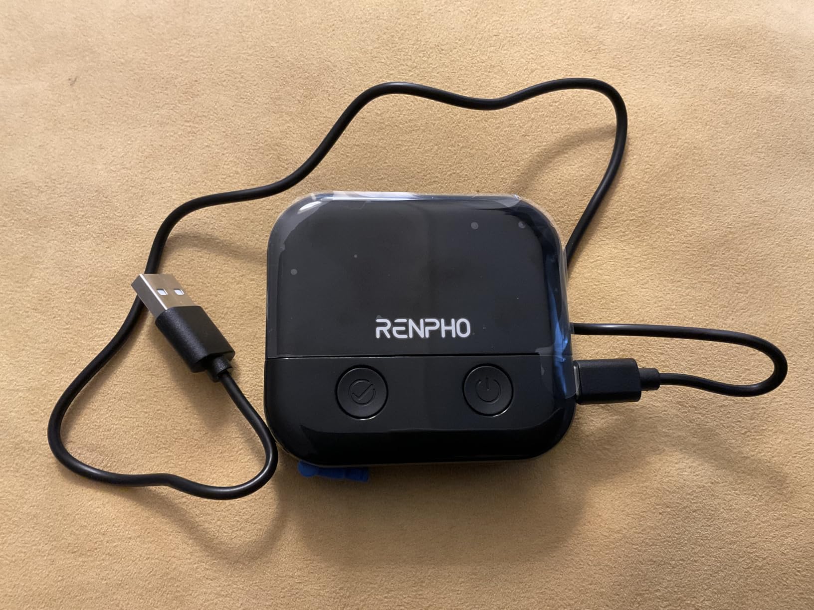RENPHO Smart Body Measuring Tape for Weight Loss, Rechargeable, LED Display | Tracks Body Measurements for Fitness, Retractable, Multi-Metric Tracking, 60in/150cm customer photo 2