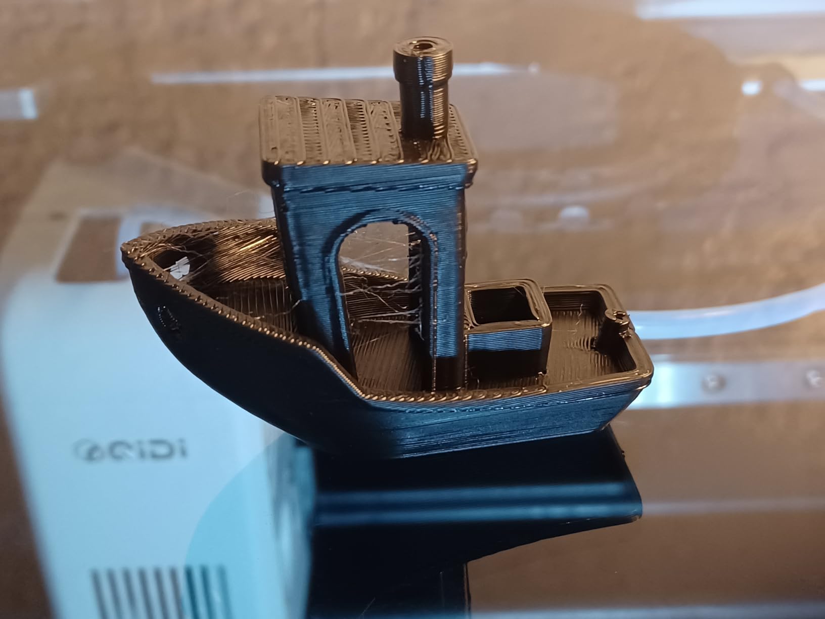 QIDI Q2 3D Printer, 65℃ Heated Chamber and 370℃ Nozzle Unlock PPS-CF | ultra air filtration, 600mm/s high speed, AI camera, full auto leveling, 270x270x256mm build volume, unbox to print in 10 min customer photo 2