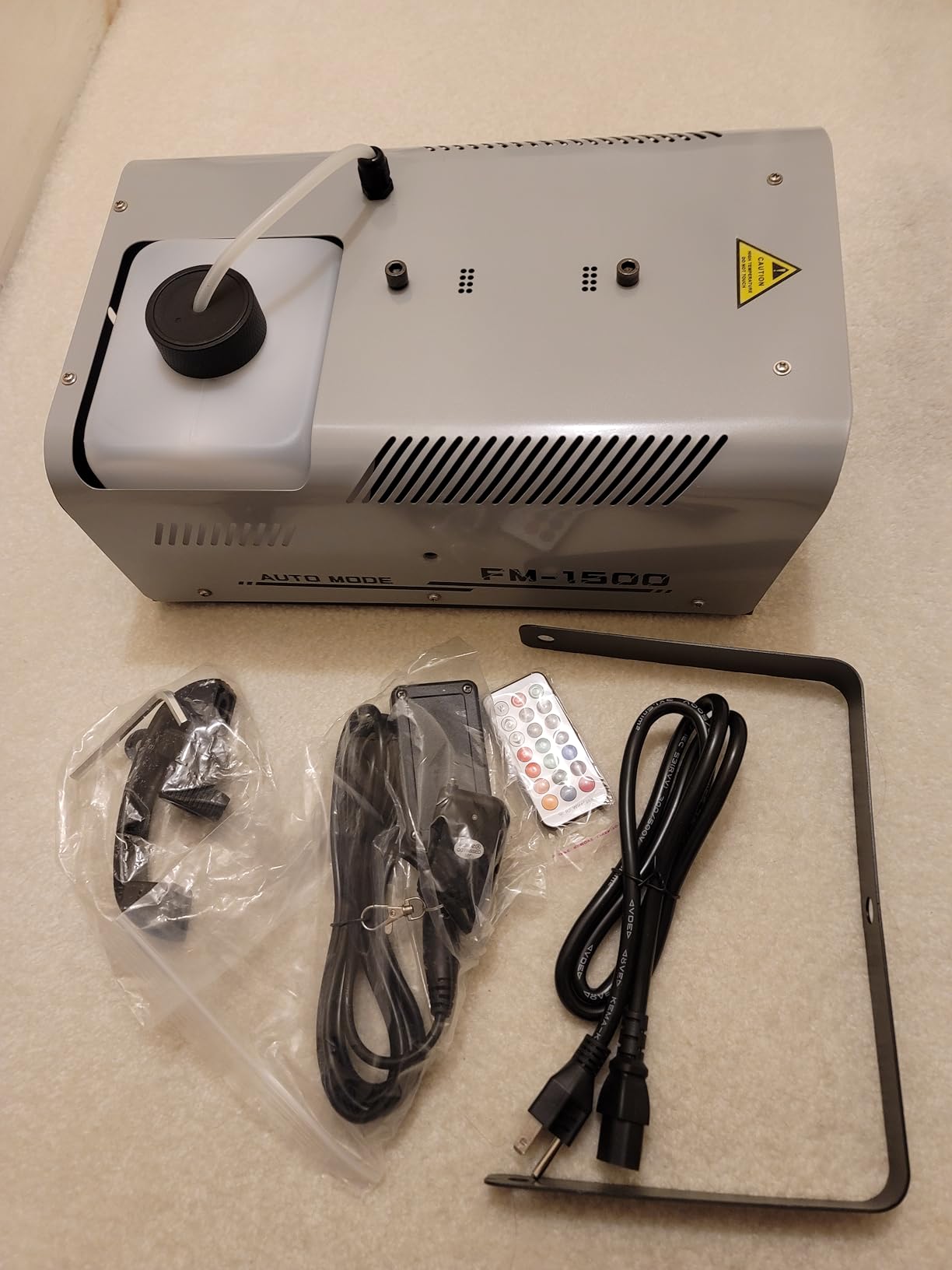 Fog Machine Outdoor Halloween, 1500W 20000CFM Smoke Machine with LED Lights customer photo 1