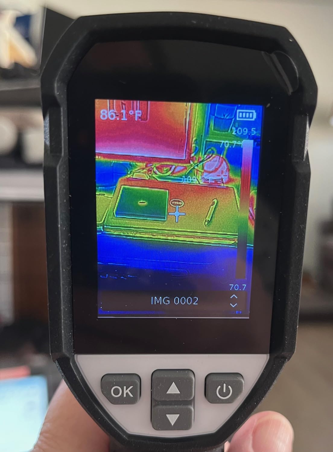 Firecore Thermal Imaging Camera, 320x240 Super Resolution Infrared Imager customer photo 2
