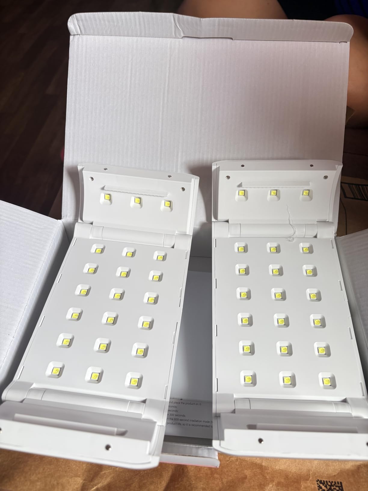 UV Light for Resin, 48W 48 LEDs, Double-Sided, 360° Surround, Dual 365-405nm customer photo 2