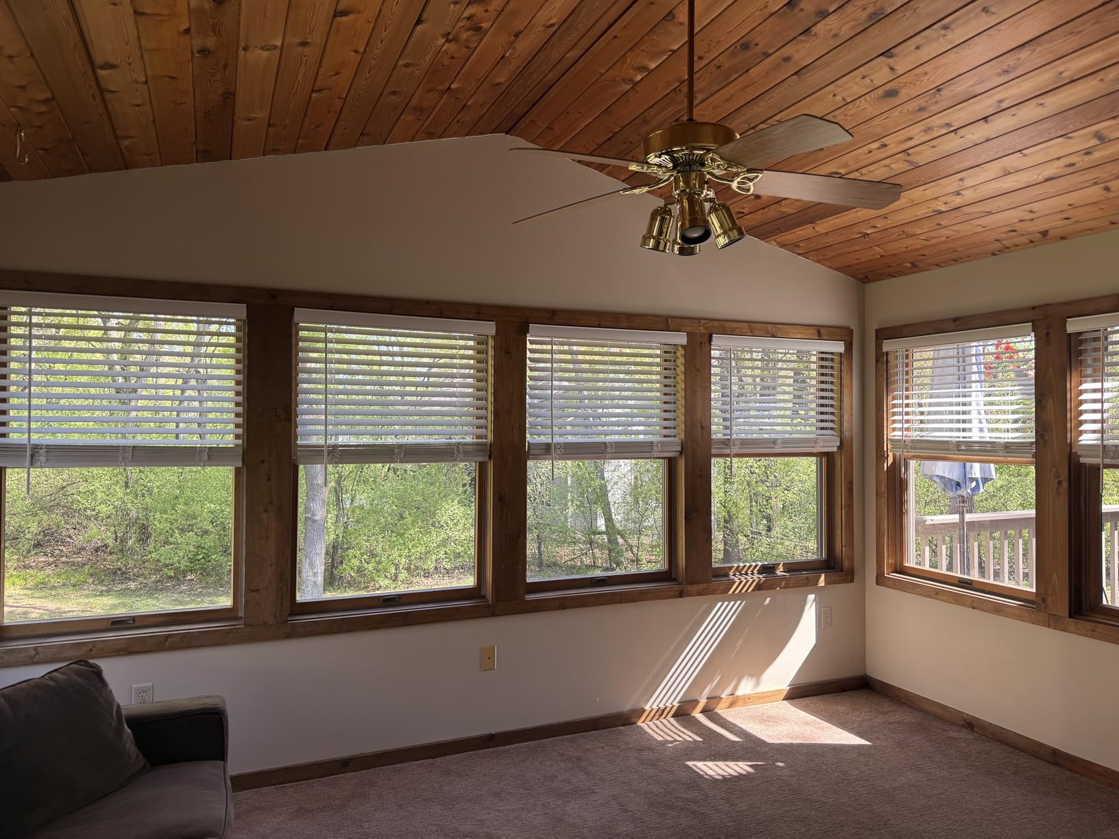 Lotus & Windoware Cordless, 2 Inch Faux Wood Blind, Window Blinds, Blinds & Shades, Blinds for Indoor Windows, Smooth, 34