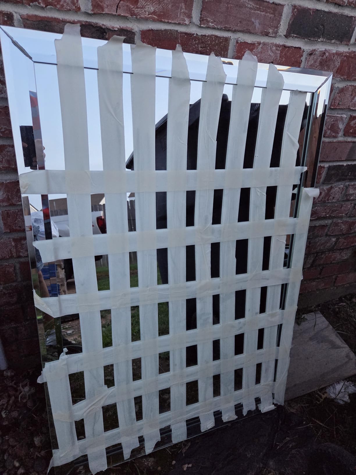 Keonjinn 64 x 32 Inch Oversized Medicine Cabinet Mirror, Adjustable Shelves customer photo 2