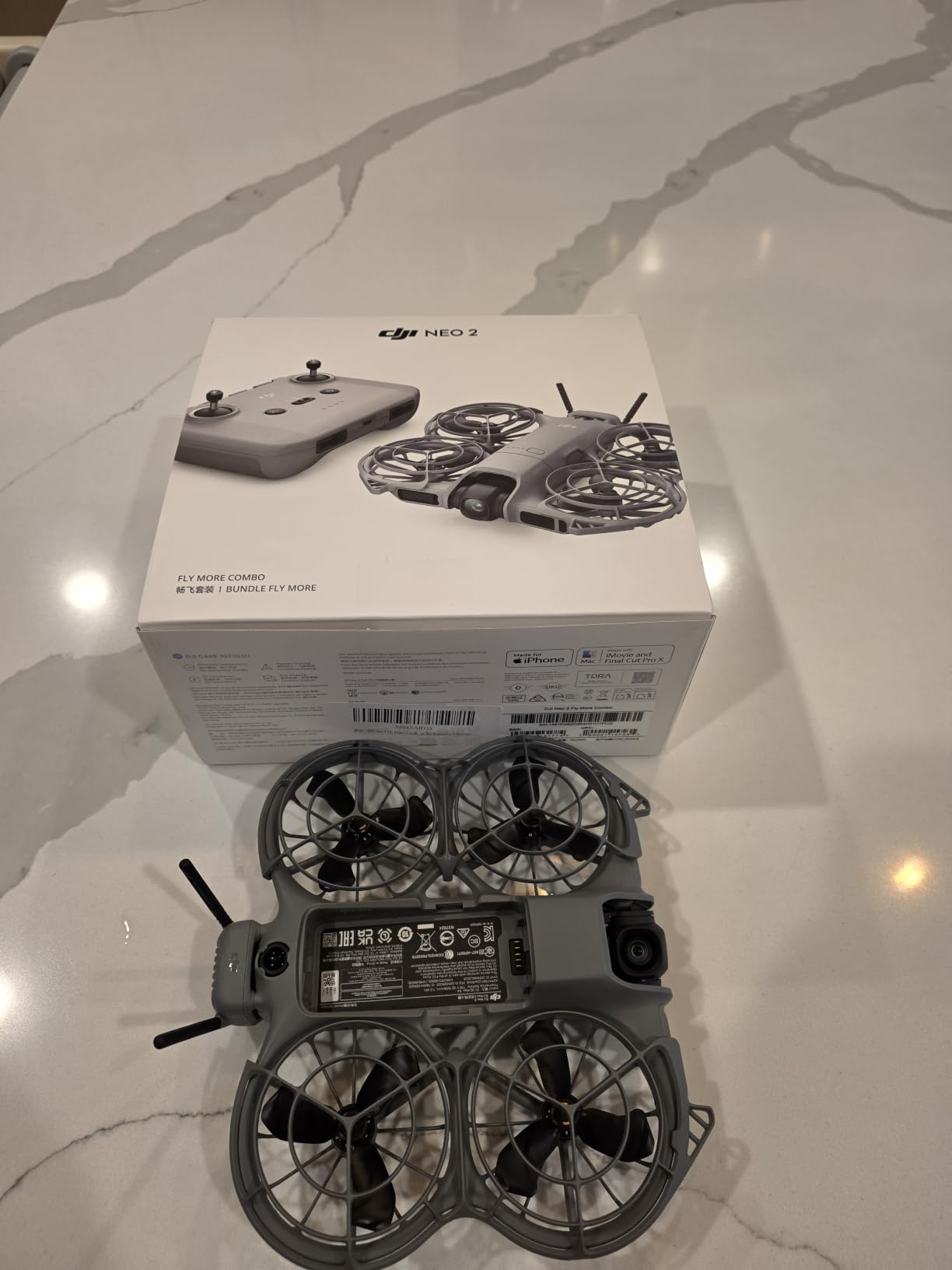 DJI Neo 2 Fly More Combo With RC-N3 Remote Controller | Stable Transmission With Digital Transceiver, 4K Drone for Beginners, 3 Batteries customer photo 2