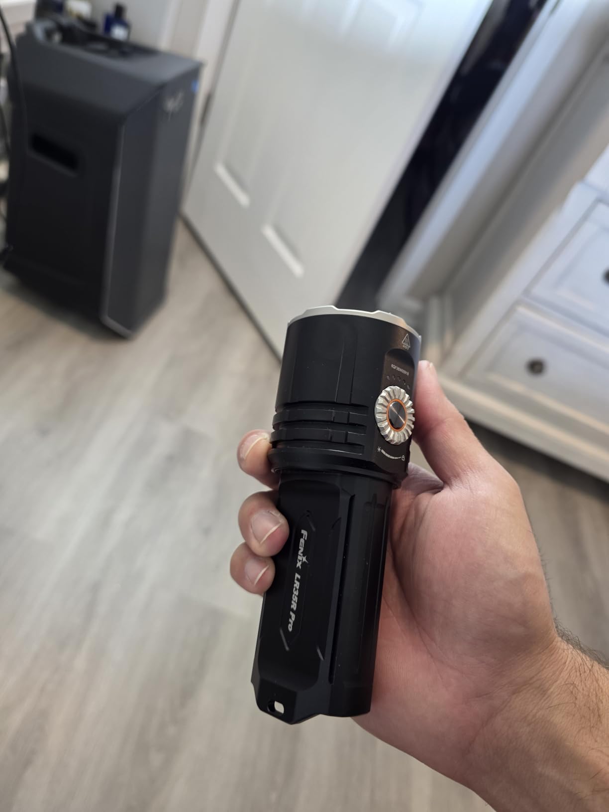 Fenix LR35R Pro 10,000 Lumen Ultra Bright Flashlight with Red Light and UV Light, and Lumentac Organizer customer photo 1