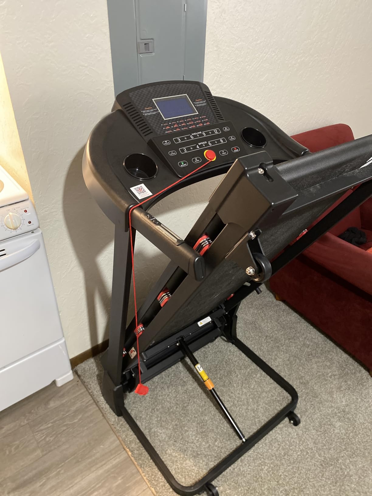 Treadmill with 15-Level Auto Incline, Heavy Duty Running Treadmill for Home customer photo 2