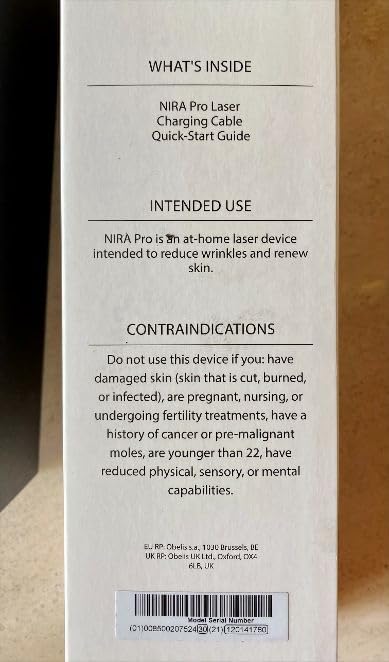 NIRA - FDA Cleared Anti Aging Laser, Red Light Mask Alternative, Large Area customer photo 2