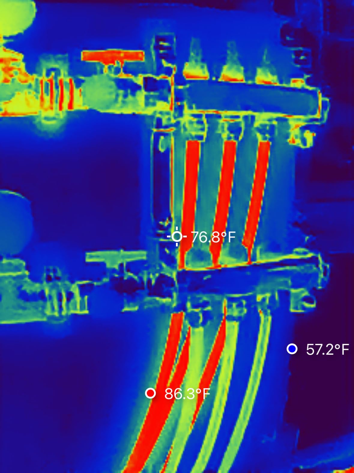 Thermal Master P1 Thermal Camera for USB-C iOS/Android, 320x240 Resolution | -4°F to 1112°F, ±3.6℉ Accuracy Thermal Imaging Camera for Home, HVAC, Electrical and Auto Inspections (P1 Grey) customer photo 1