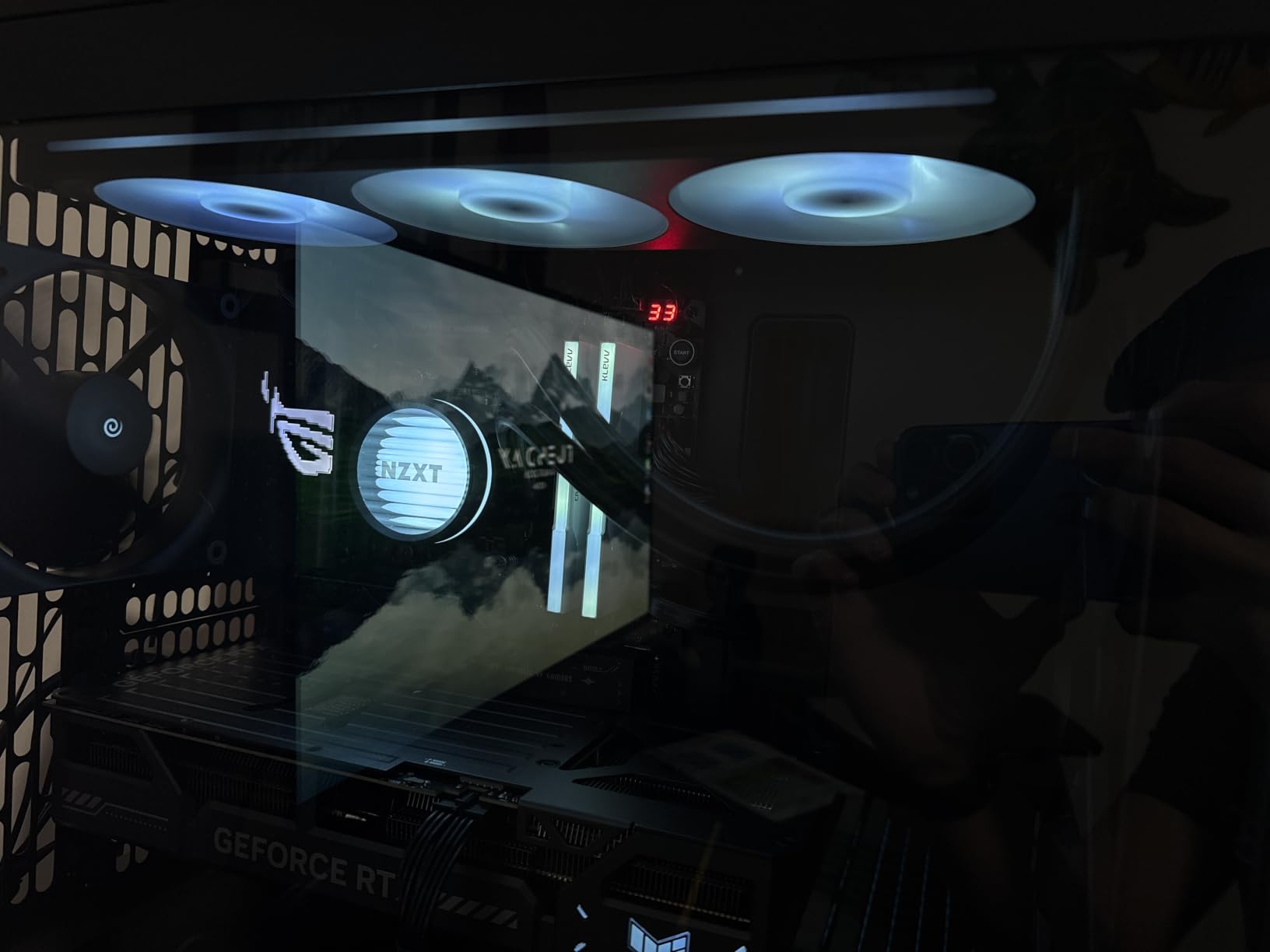 NZXT Kraken Core 240 RGB - 240mm AIO CPU Cooler - Black | Entry 240mm RGB AIO with Turbine pump and single-frame fan. Quiet, high-performance cooling, easy install, CAM-ready. customer photo 2