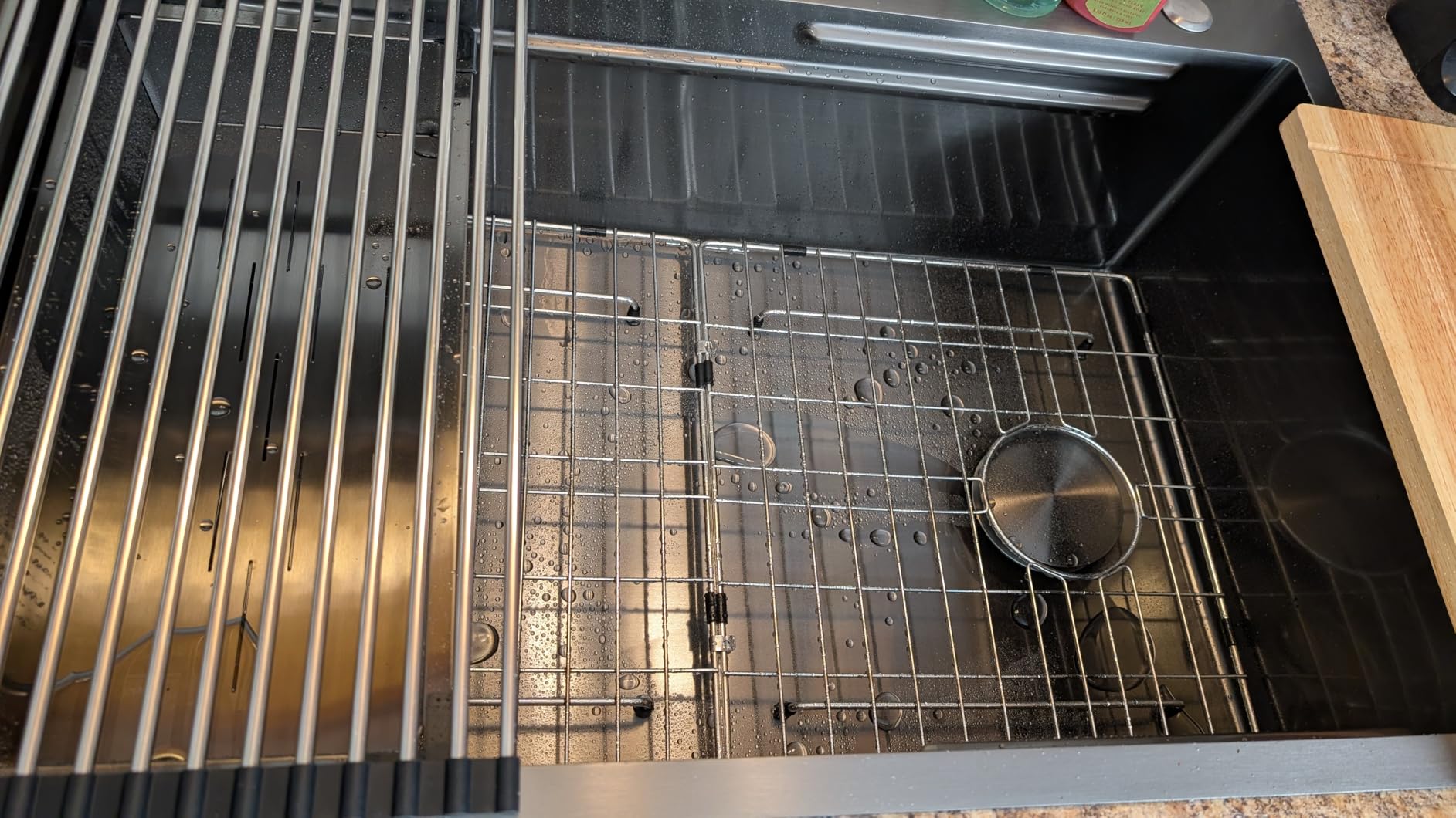 CAMMOO 33X22 Drop In Kitchen Sink, 304 Stainless Steel Workstation Sink customer photo 1